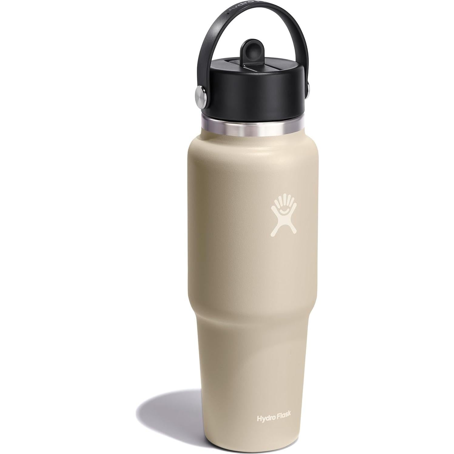 Botella de Viaje Hydro Flask 32 Oz con Popote Flexible Oat