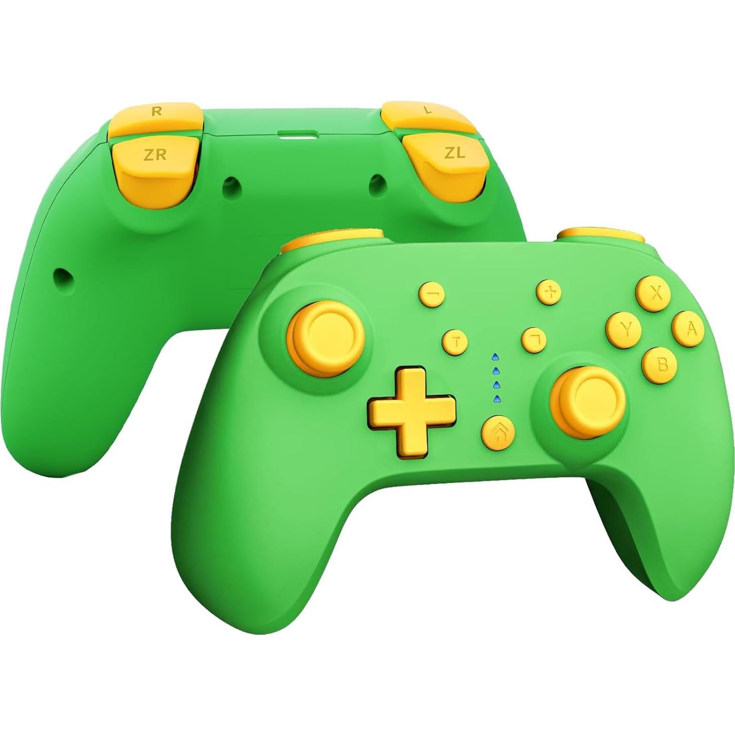 Controlador Inalámbrico QRD Junior E5 Verde para Switch