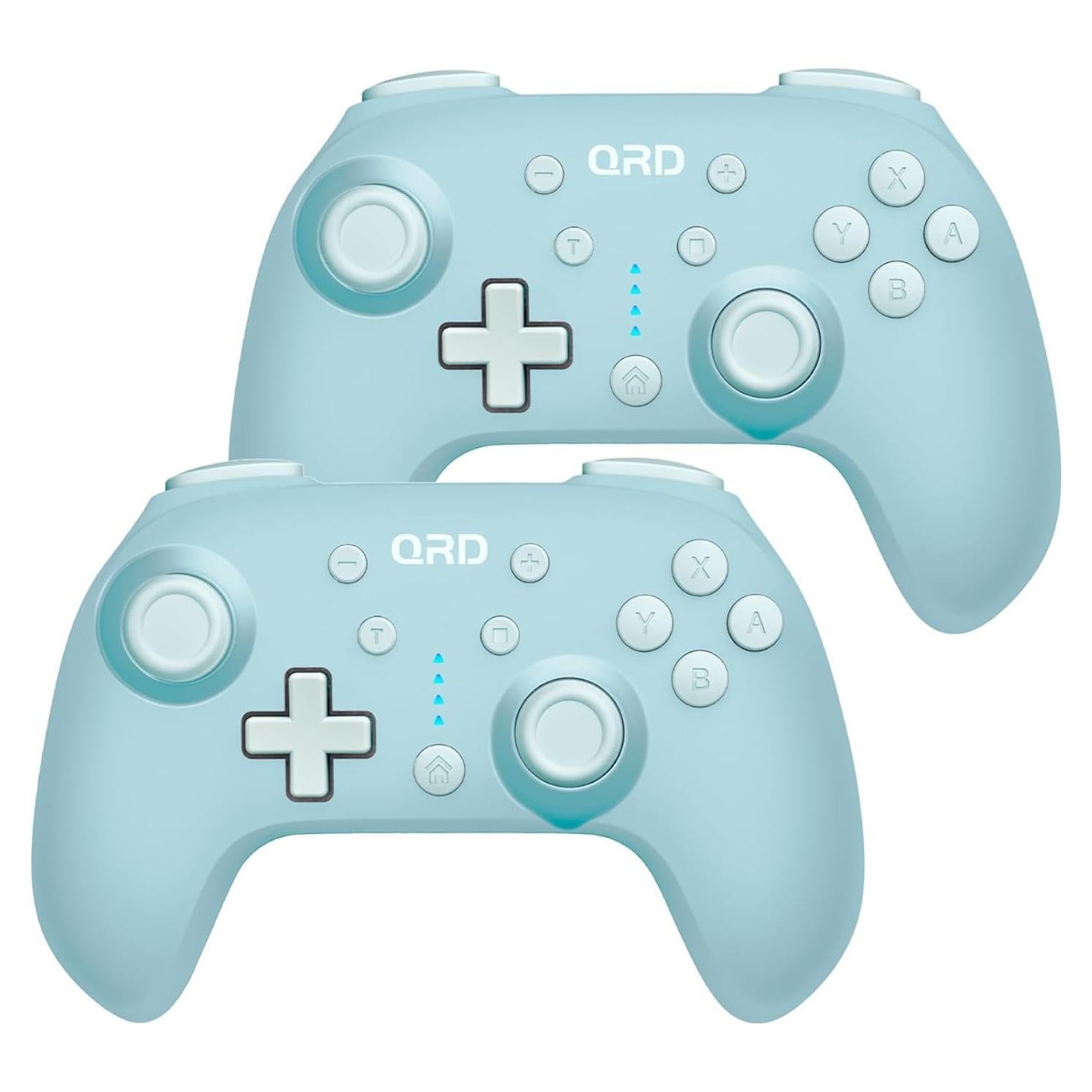 Controlador Inalámbrico QRD Junior E5 Azul para Switch y PC