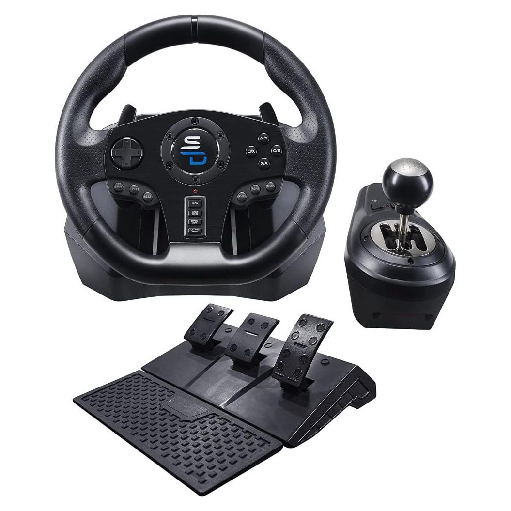 Volante de Carreras SUBSONIC GS850-X con Pedales y Palanca