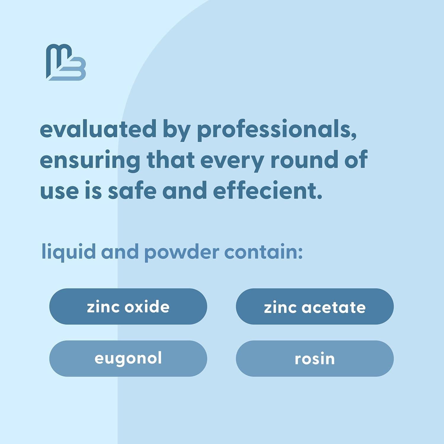 Kit de Reparación Dental M3 Naturals - Relleno Temporal para Dientes