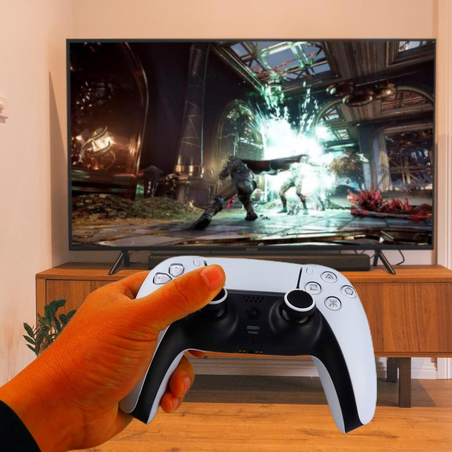 24 Tapas de Agarre de Pulgar Silicona Cabuas para PS5/PS4/Xbox