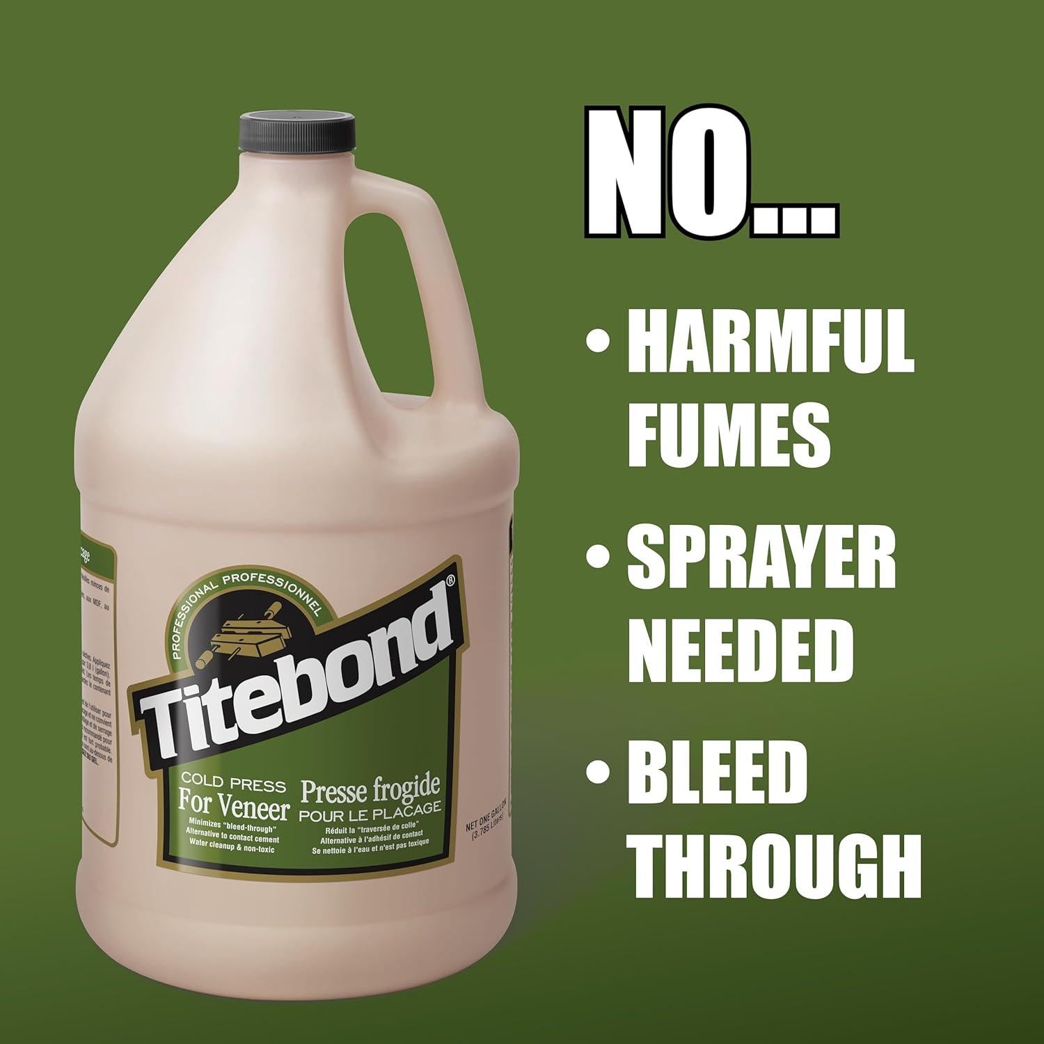 Titebond Pegamento para Chapas de Prensa Fría 0.95 L