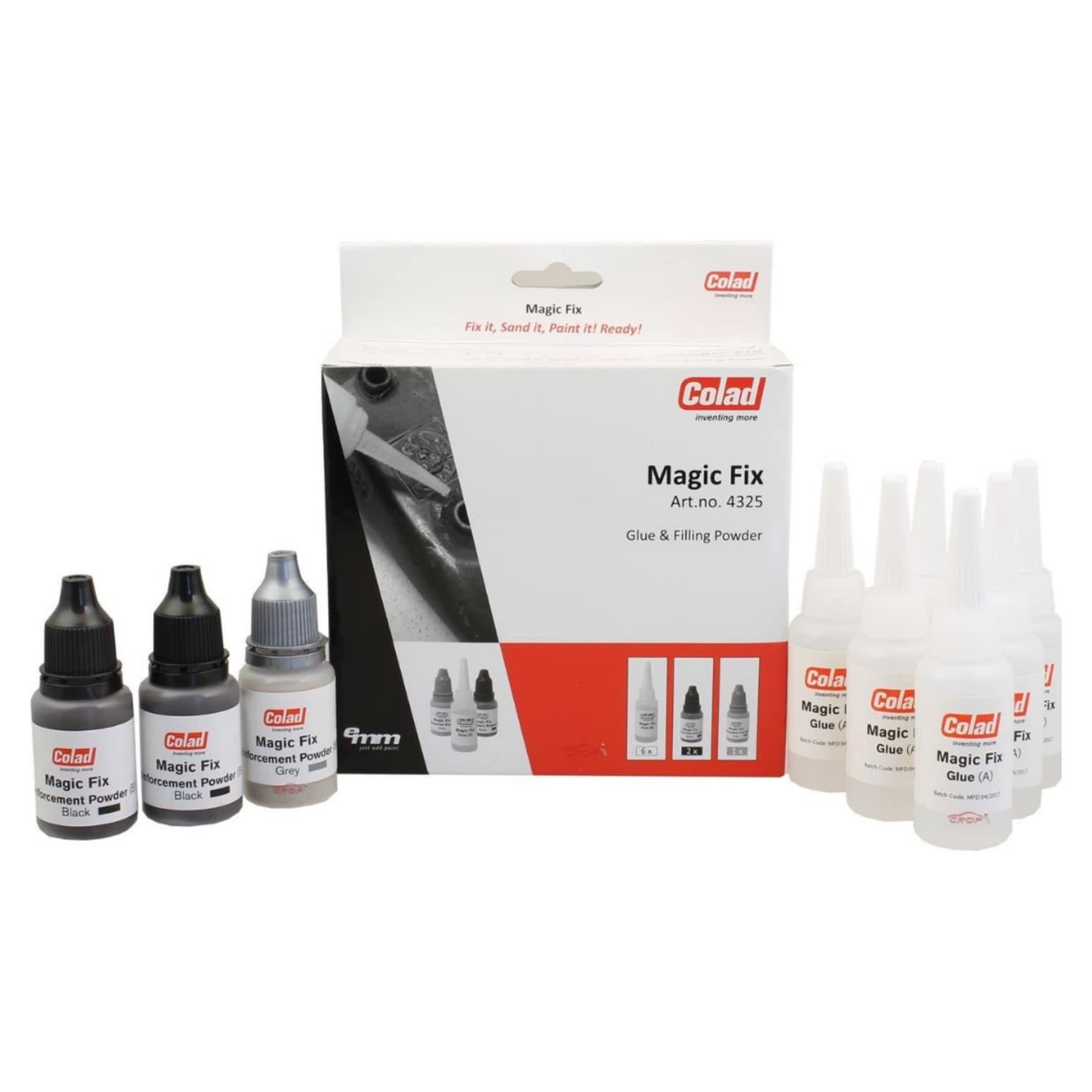 Kit de Reparación Multifuncional Colad Magic Fix 4325 - Pegamento y Relleno