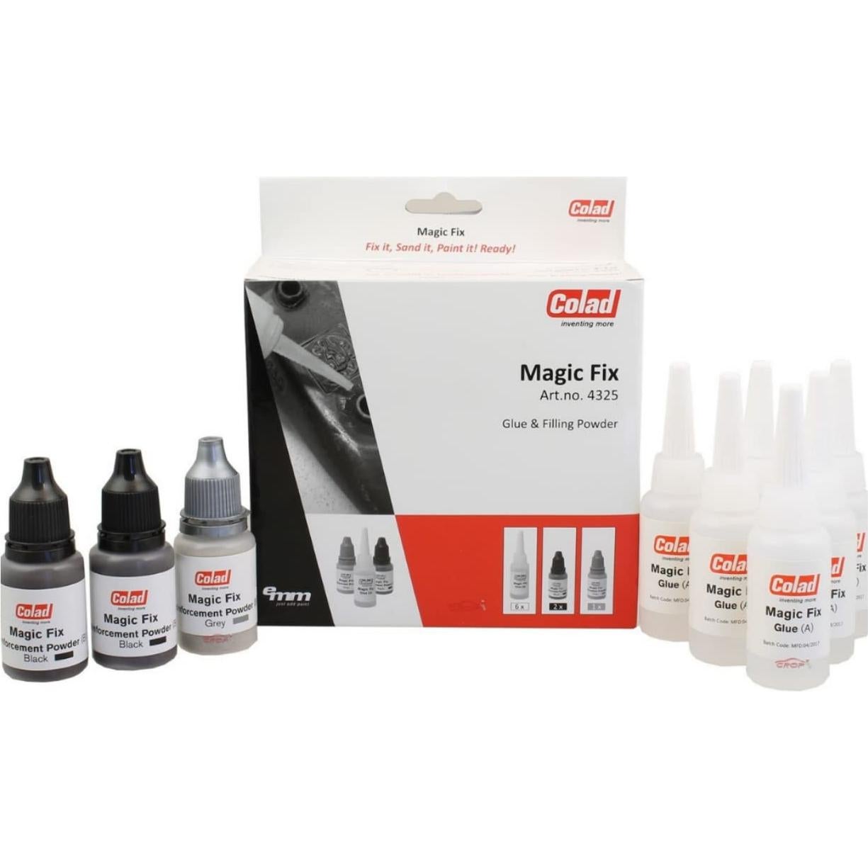 Kit de Reparación Multifuncional Colad Magic Fix 4325 - Pegamento y Relleno