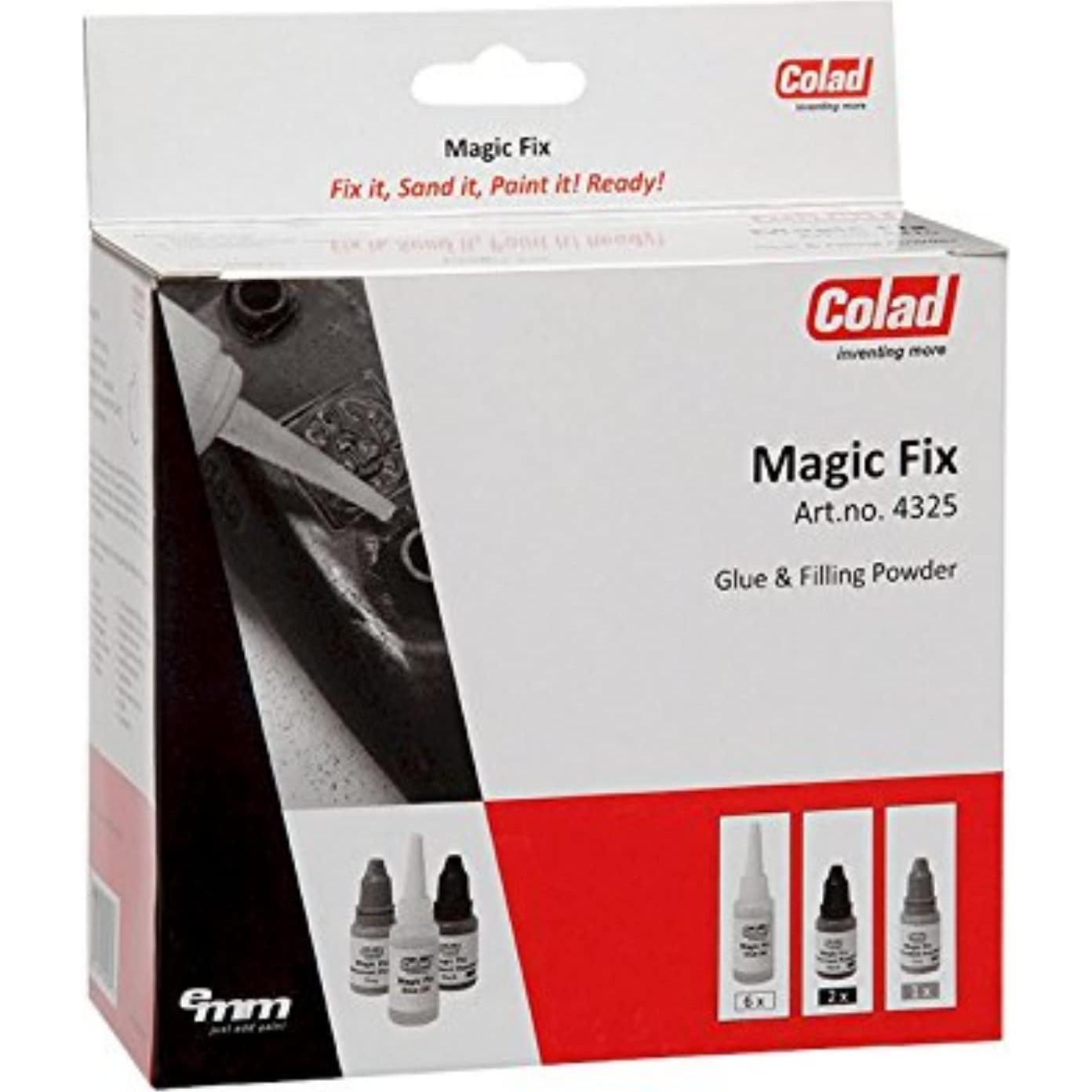 Kit de Reparación Multifuncional Colad Magic Fix 4325 - Pegamento y Relleno