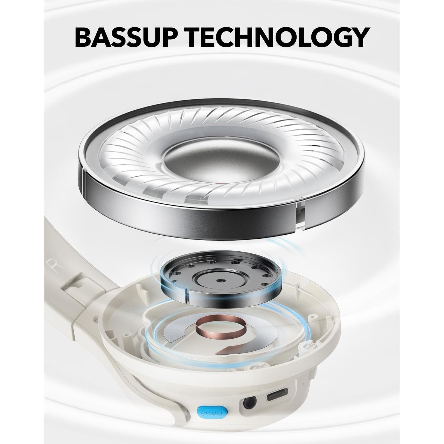 Auriculares Bluetooth Anker Soundcore Q11i, 60h, Graves Profundos