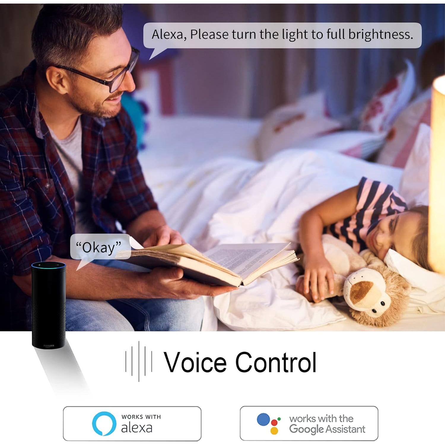 Enchufes Inteligentes Regulables Nuevo Uno 2 Paquete WiFi