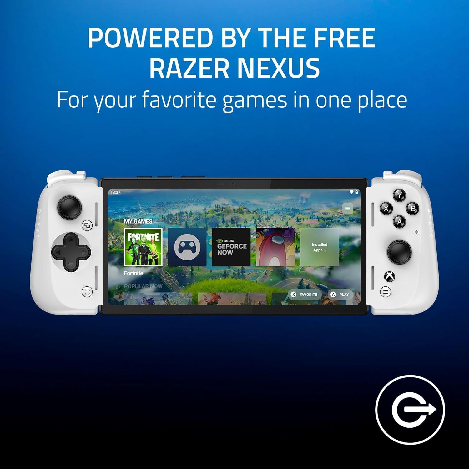 Controlador Móvil Razer Kishi V2 Pro Xbox para Android - Blanco