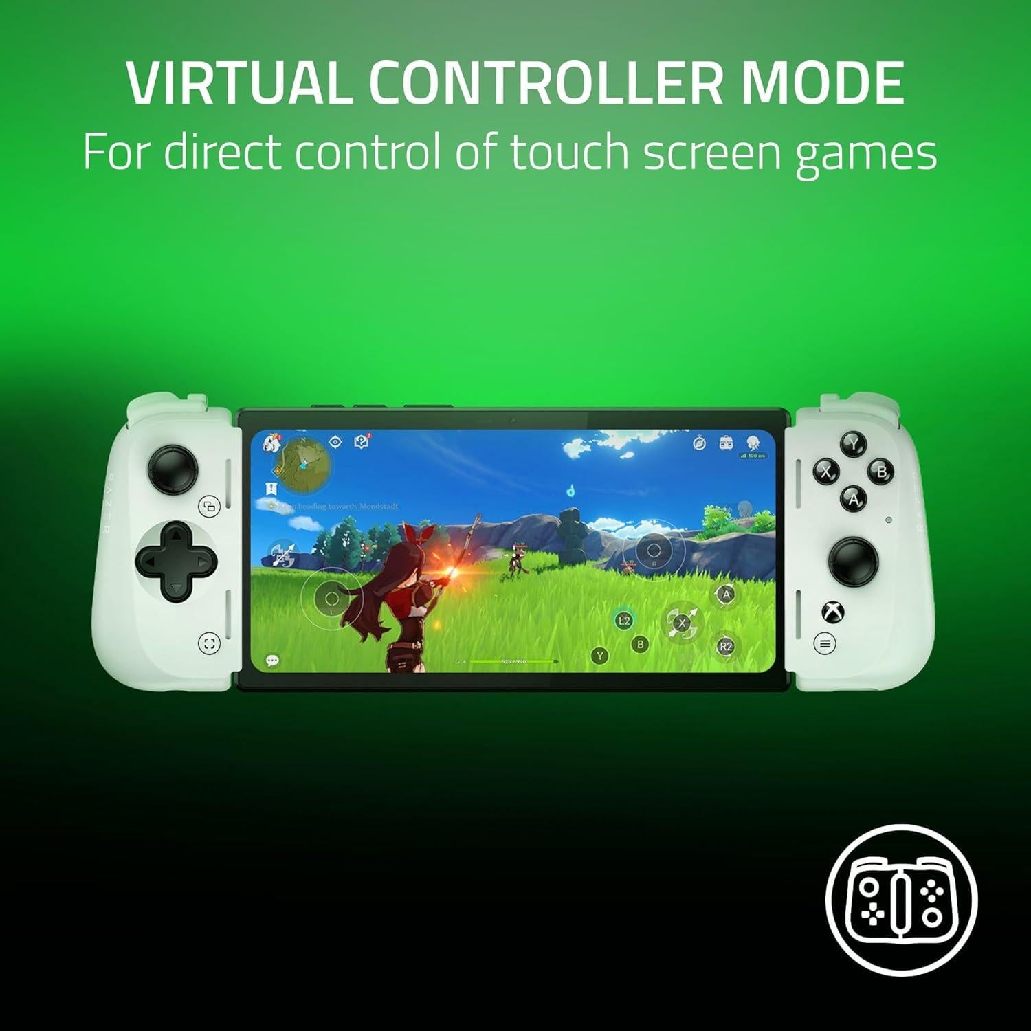 Controlador Móvil Razer Kishi V2 Pro Xbox para Android - Blanco