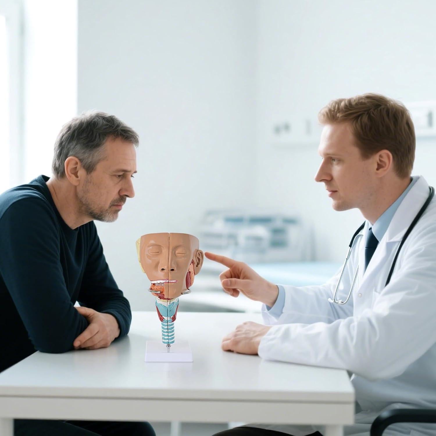 Modelo Anatómico Laringeo Desmontable Simedutech 17.78x15.24cm