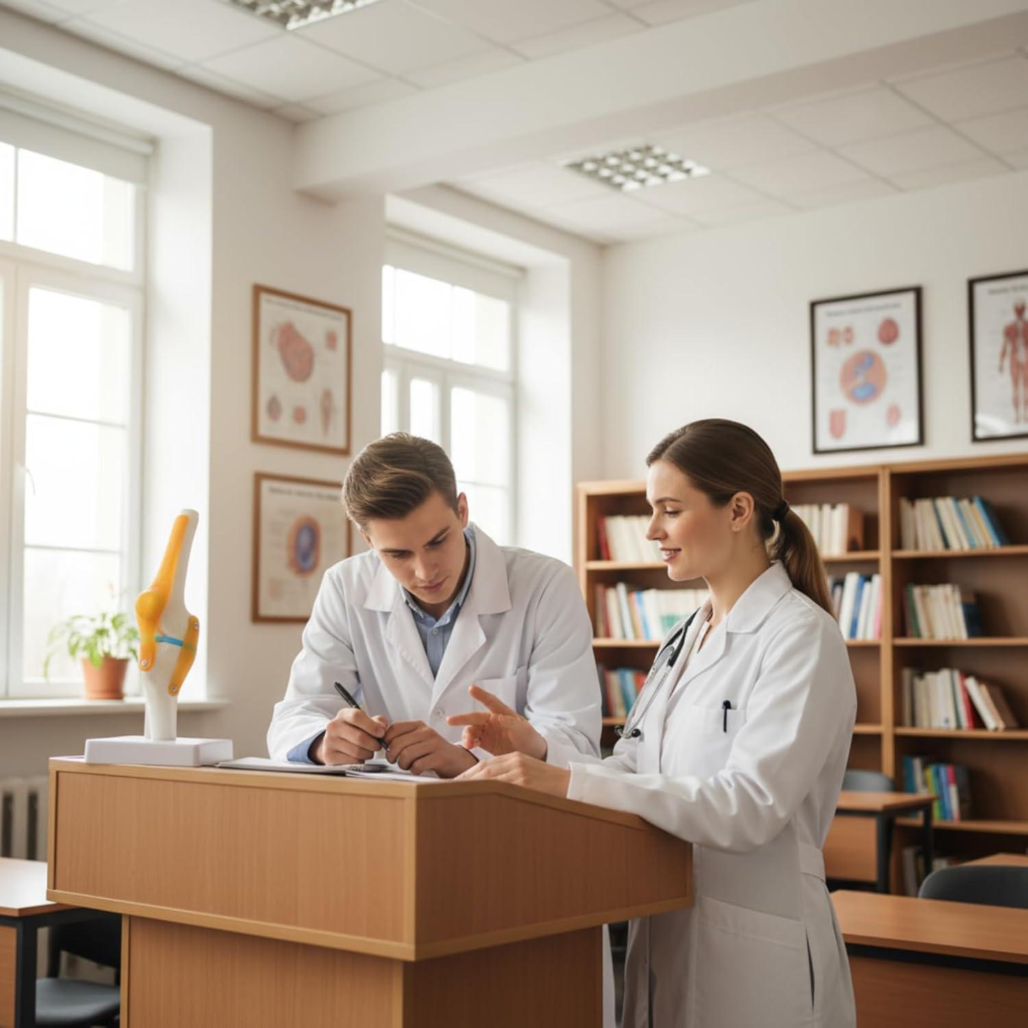 Modelo Anatómico de Rodilla Humana 1:1 con Ligamentos SHILAIYUNZ