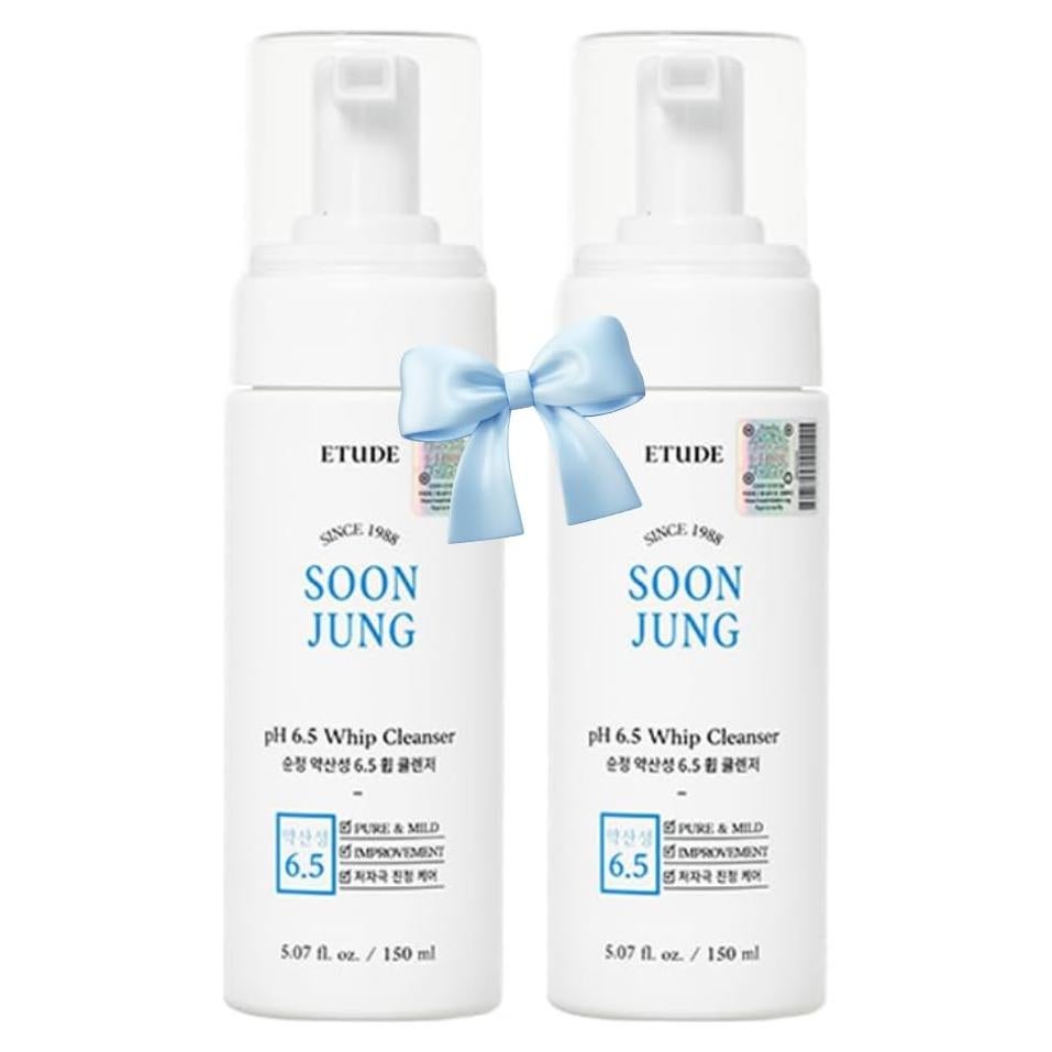 Limpiador Facial Espumoso ETUDE SoonJung pH 6.5 - 300 ml