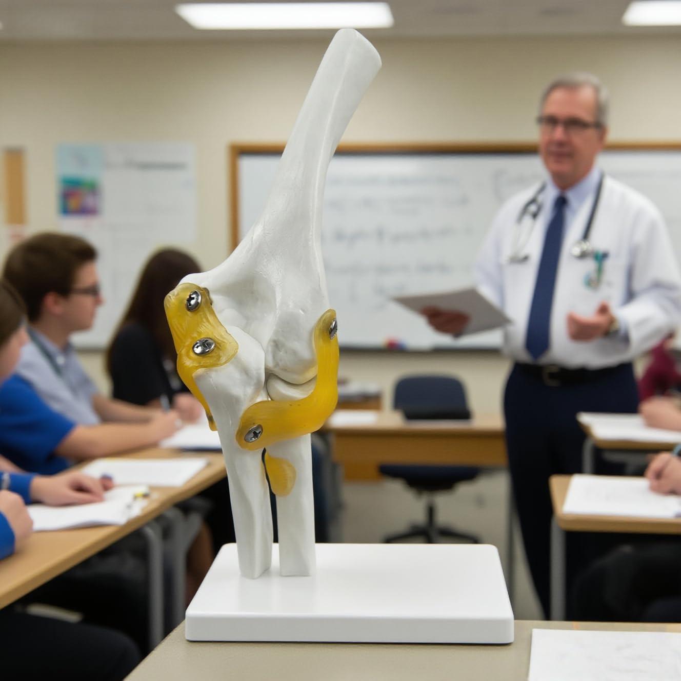 Modelo Anatómico del Codo Humano 1:1 YshanEdutrix - Estructura Ósea Detallada