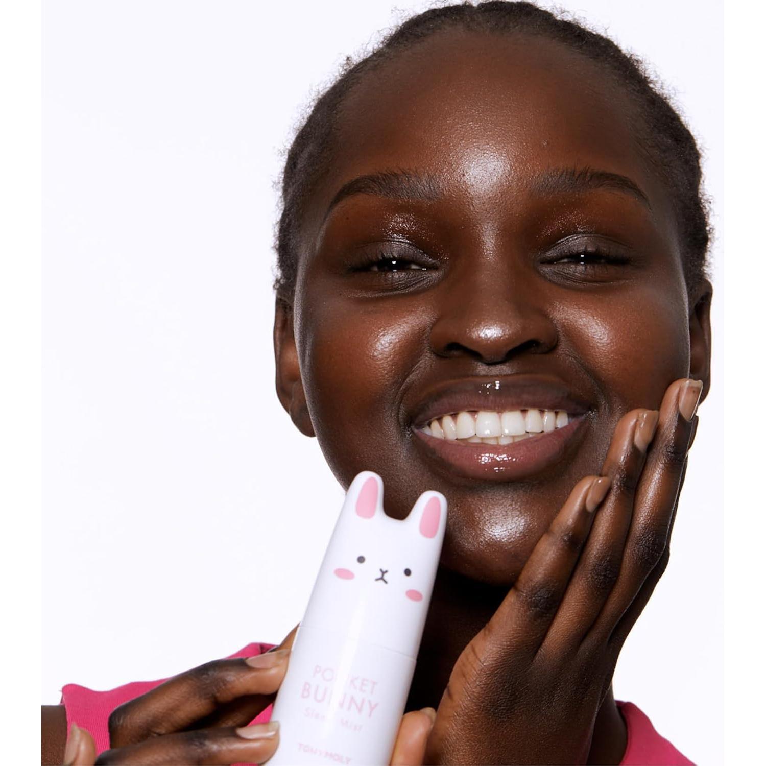 Spray Facial Hidratante TONYMOLY Pocket Bunny 89ml Aloe y Bayas