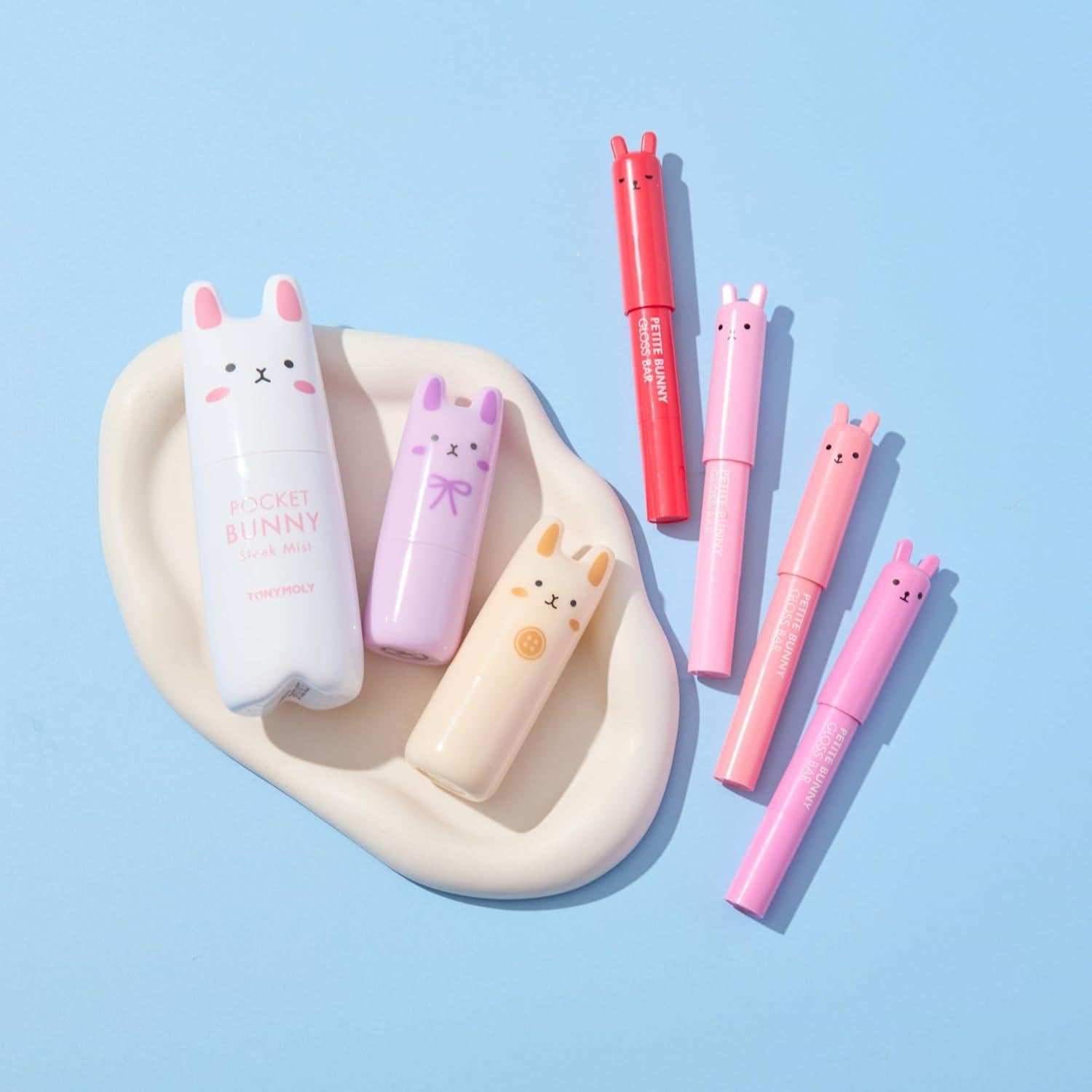 Spray Facial Hidratante TONYMOLY Pocket Bunny 89ml Aloe y Bayas