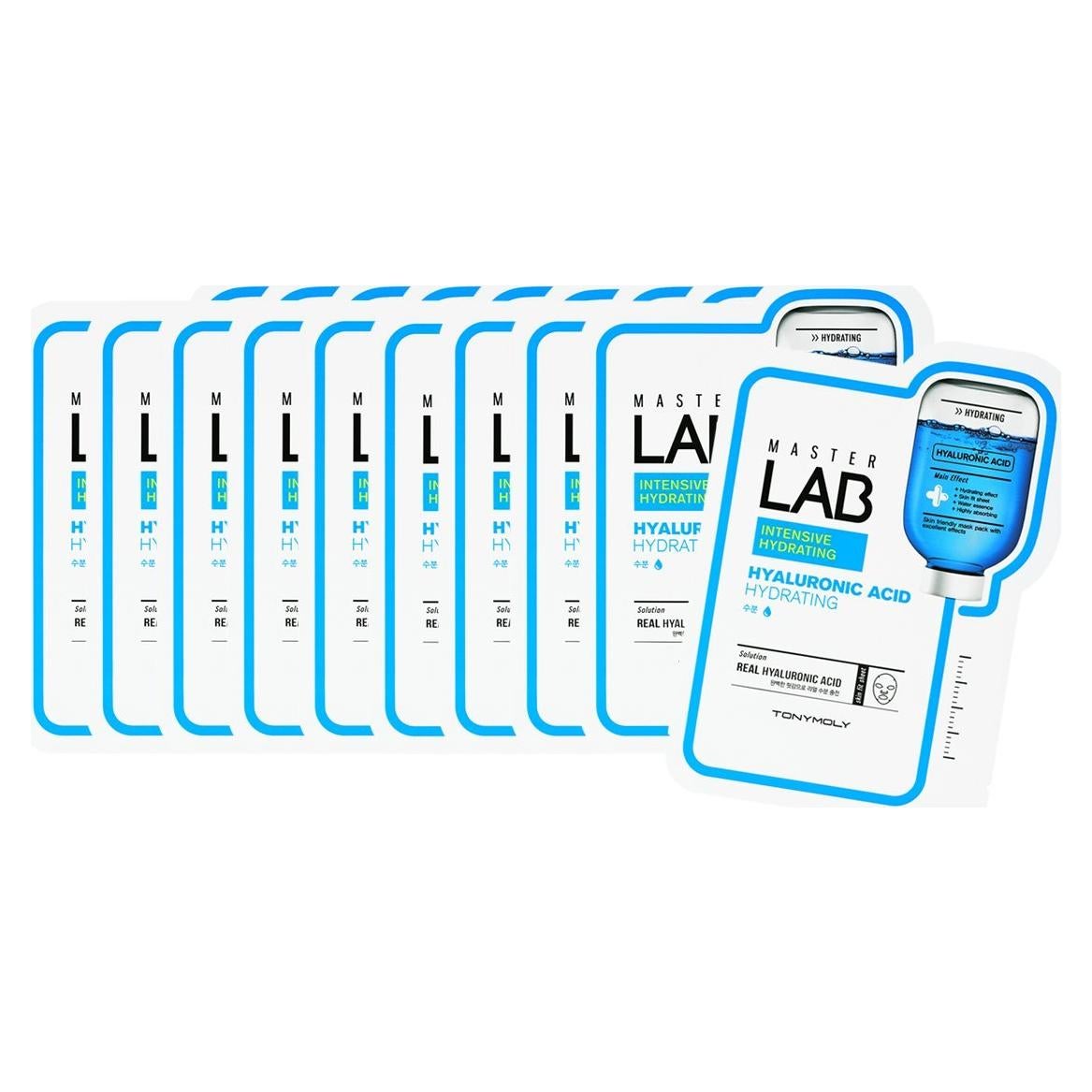 Mascarilla de Hoja Hidratante TONYMOLY - Ácido Hialurónico - 10 Unidades