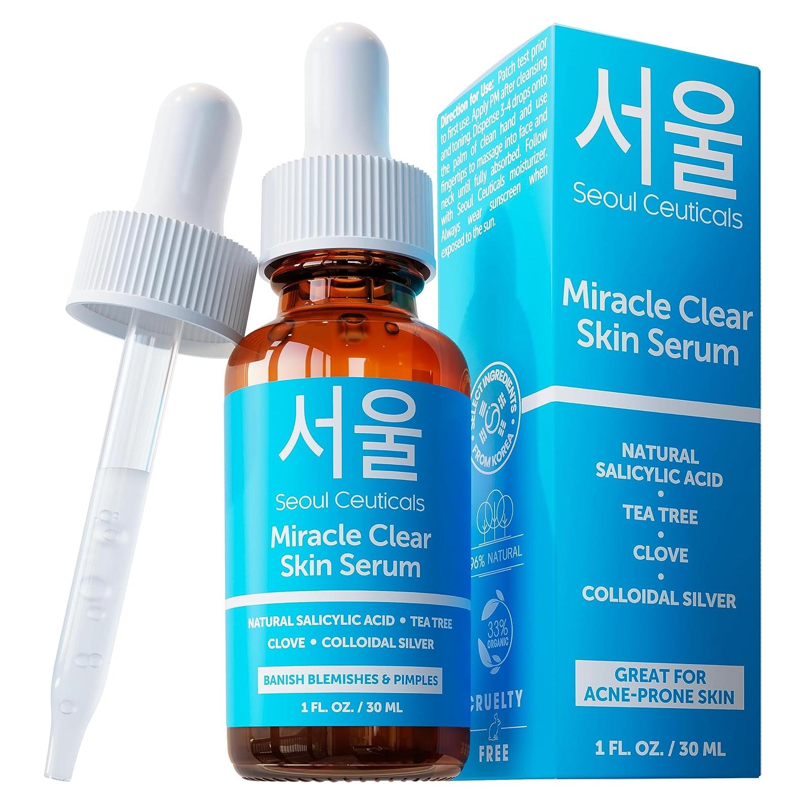 Suero para el Acné SeoulCeuticals 30g - Acción Rápida Ácido Salicílico