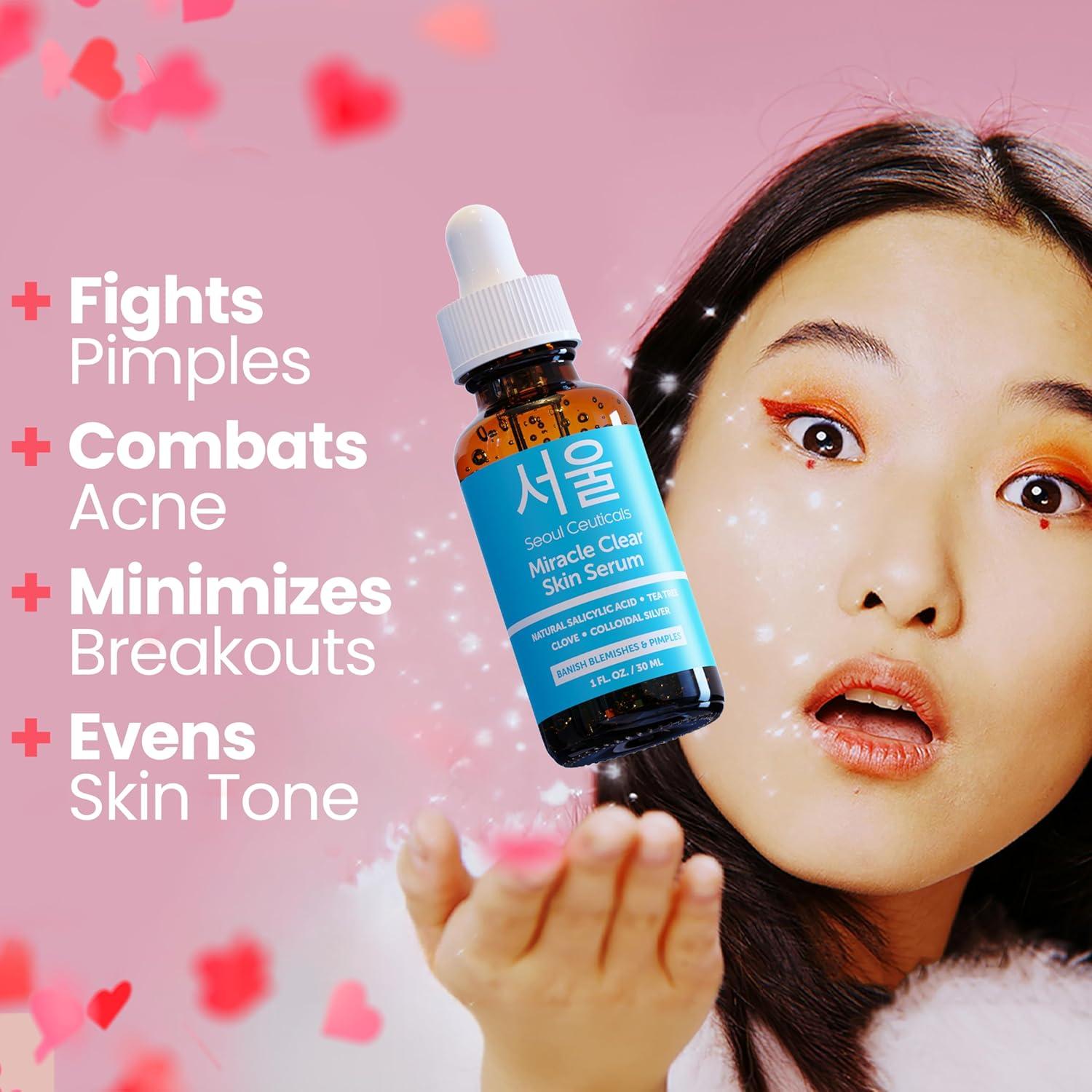 Suero para el Acné SeoulCeuticals 30g - Acción Rápida Ácido Salicílico
