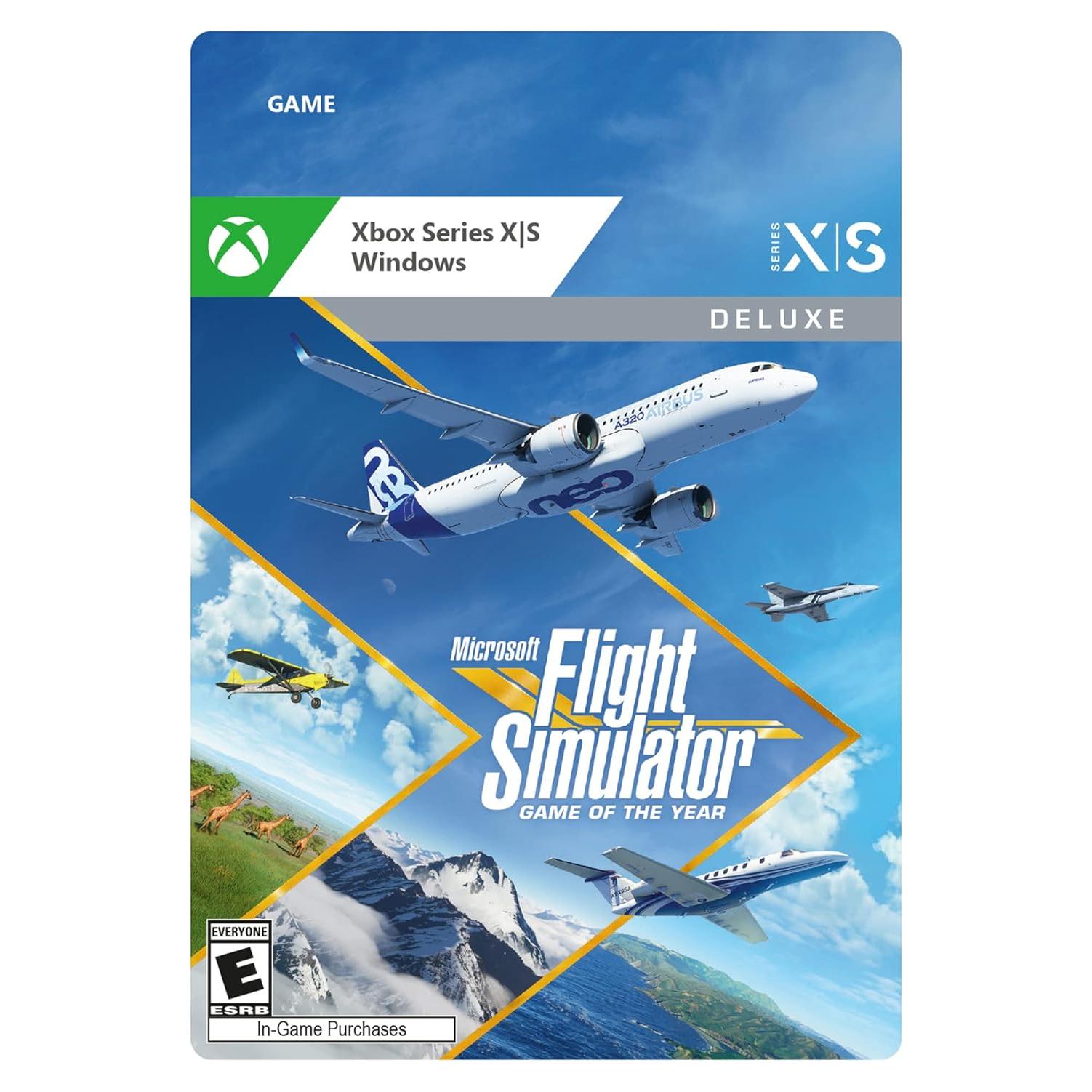 Microsoft Flight Simulator Deluxe - Xbox y Windows [Código Digital]