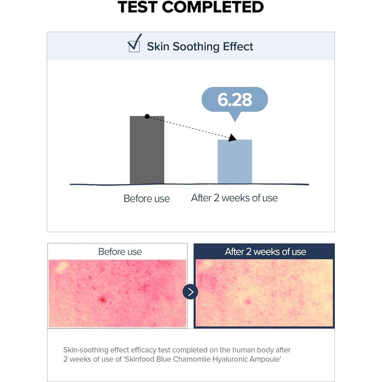Ampoule Hidratante SKINFOOD Manzanilla Azul 50ml