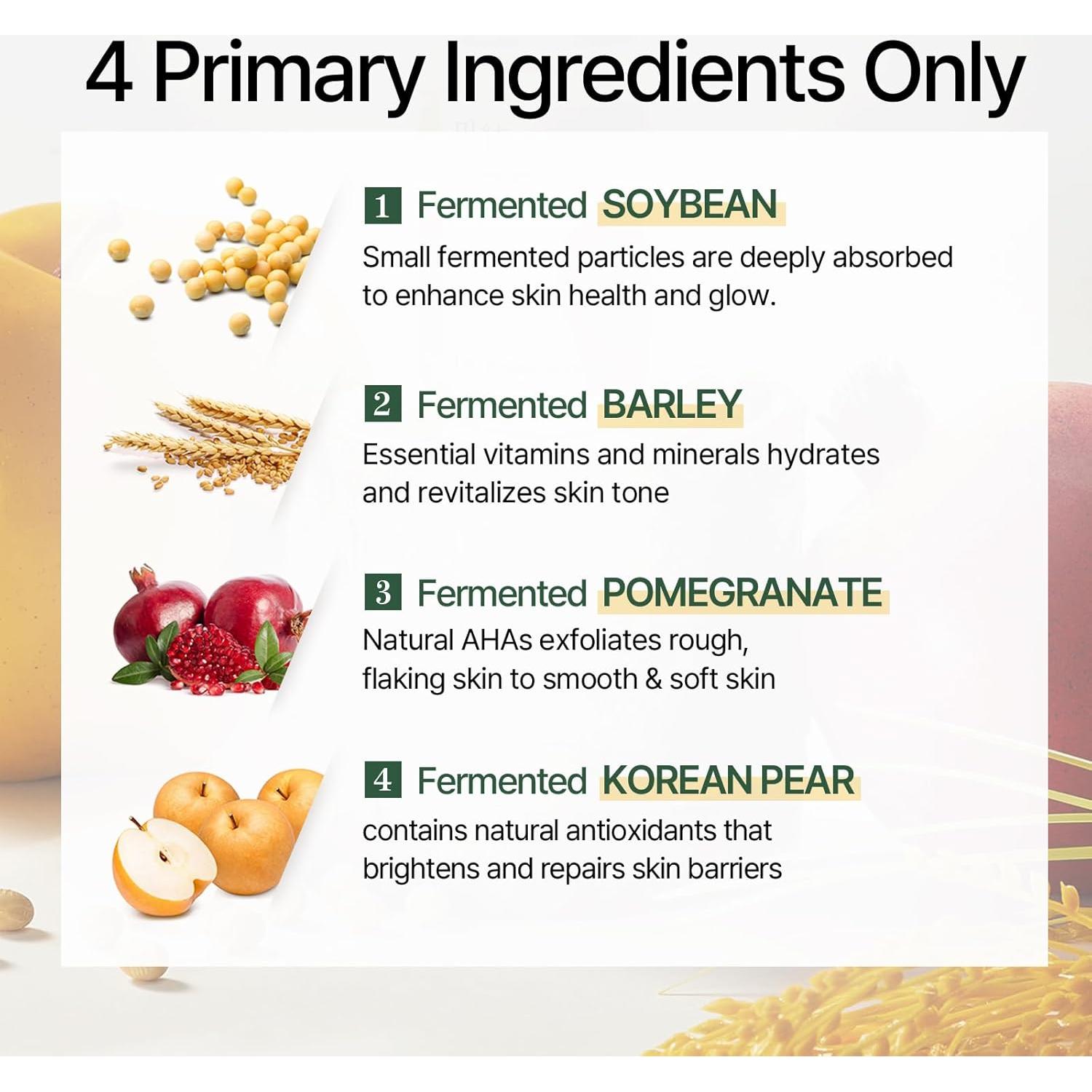 Esencia de Frijol Mixsoon 30 ml Exfoliante Hidratante K-Beauty