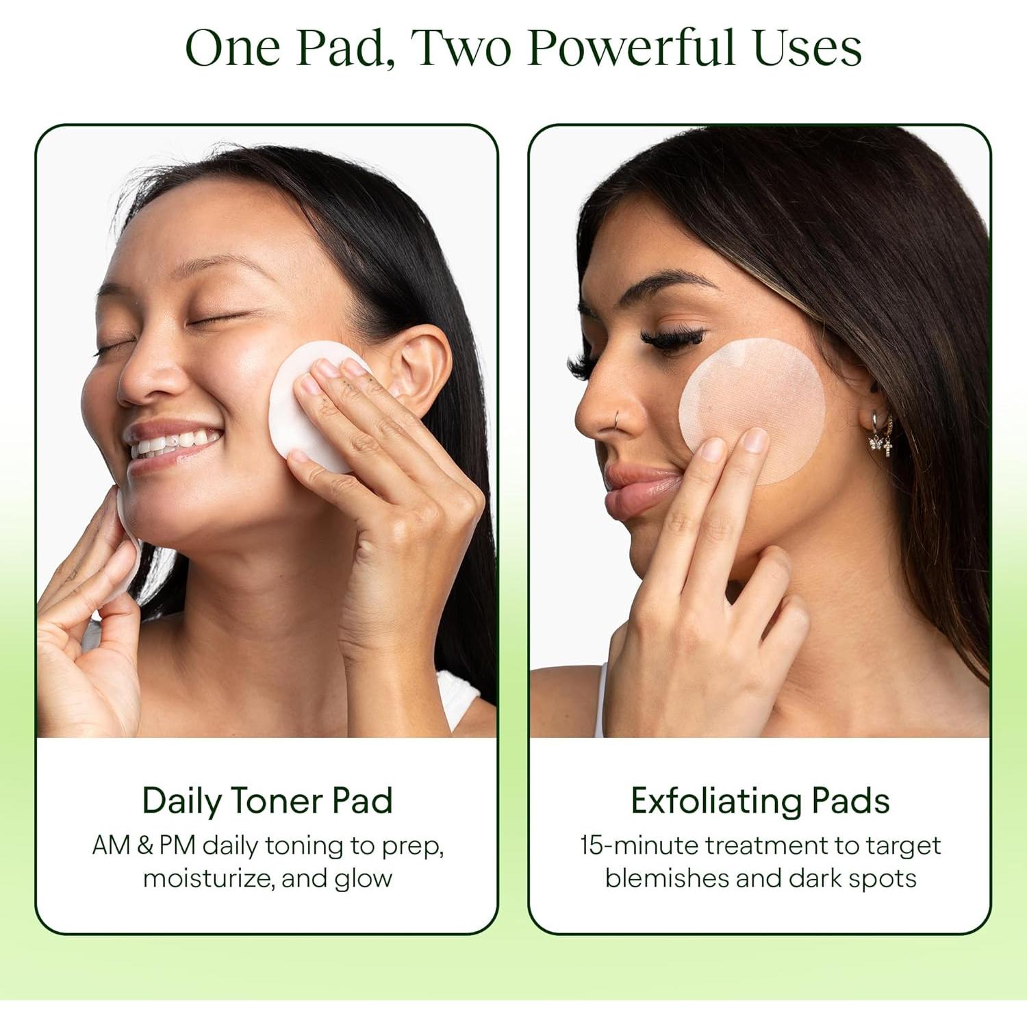 Toner Pads JiYu Anti-Envejecimiento 100 Unidades Eucalipto