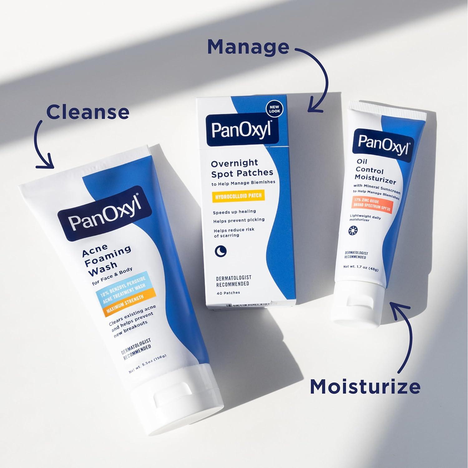 Lavado Espumoso Antiacné PanOxyl 10% Peróxido 155.9 g