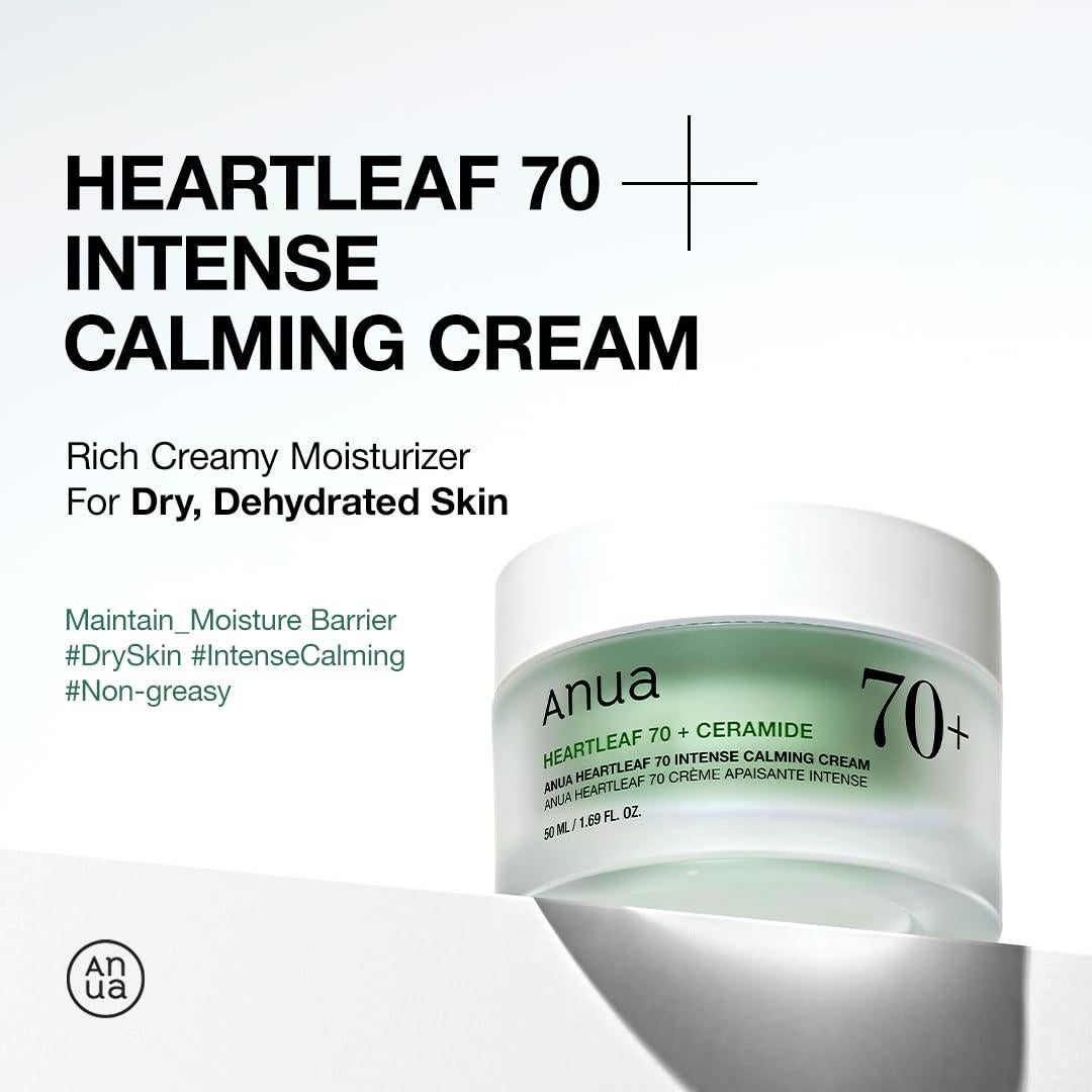 Crema Calmante Intensa Anua Heartleaf 50ml - Piel Sensible