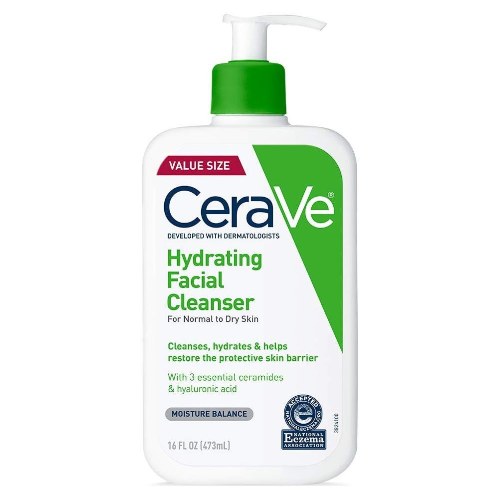 CeraVe Limpiador Facial Hidratante 473ml Piel Seca Ceramidas
