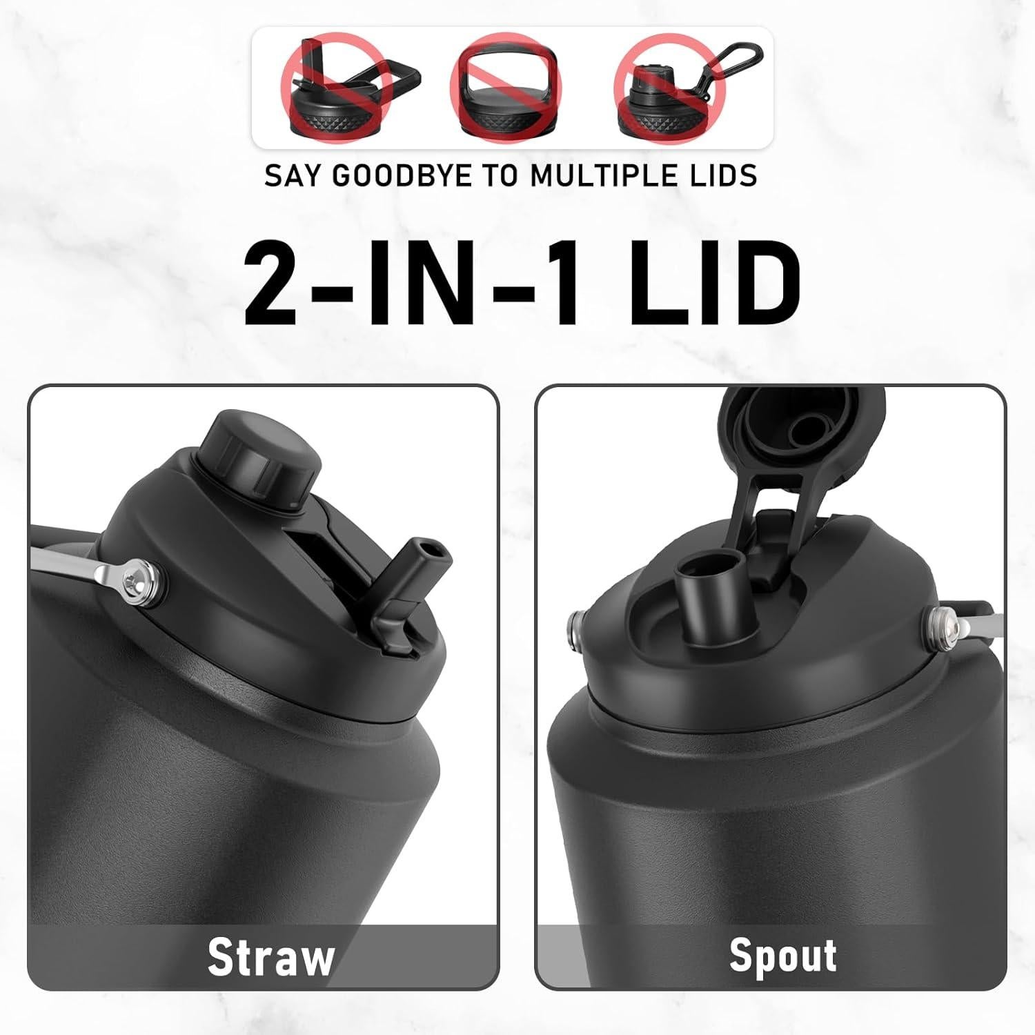 Jarra de Agua Cafezi 3.79L Tapa 2-en-1 Aislada