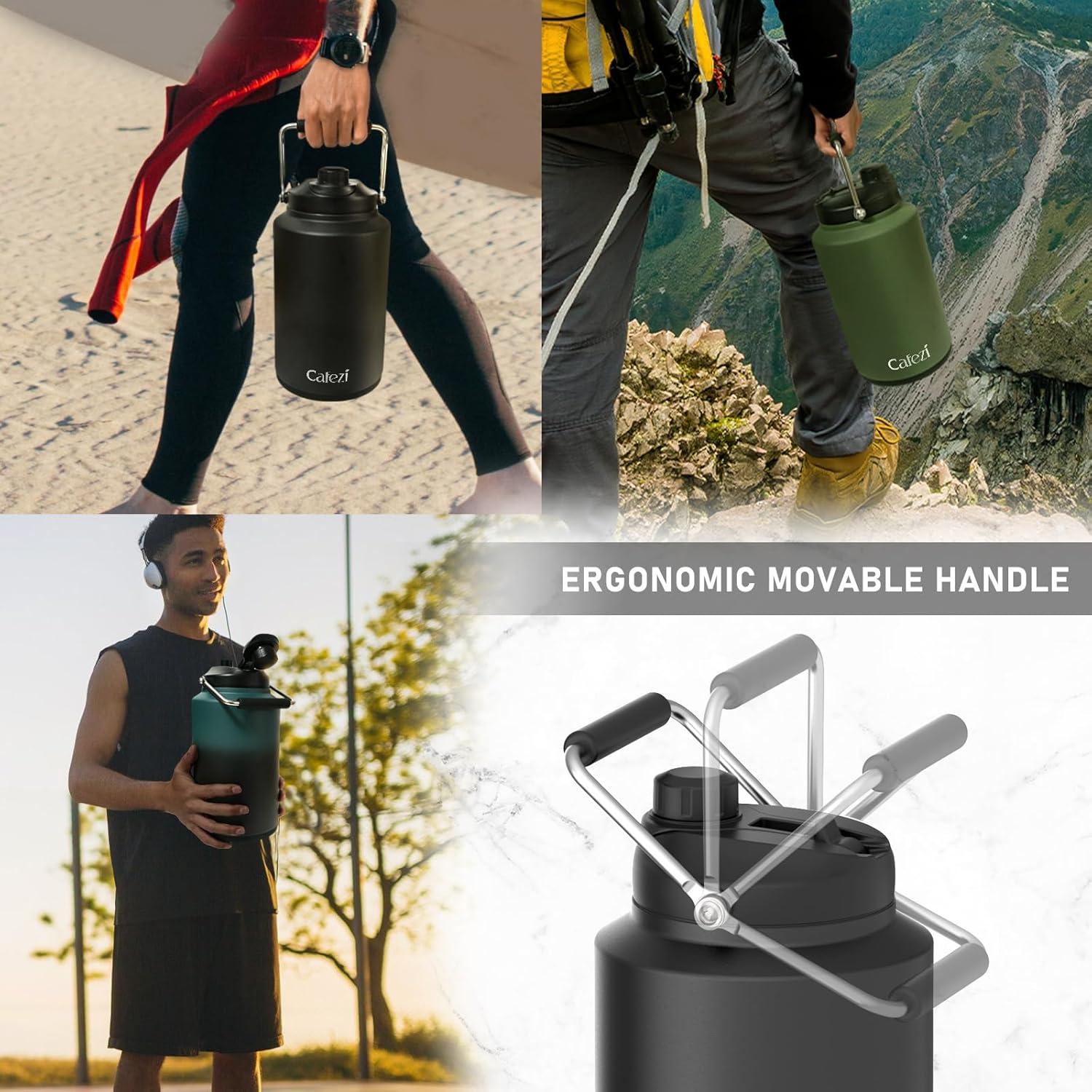 Jarra de Agua Cafezi 3.79L Tapa 2-en-1 Aislada