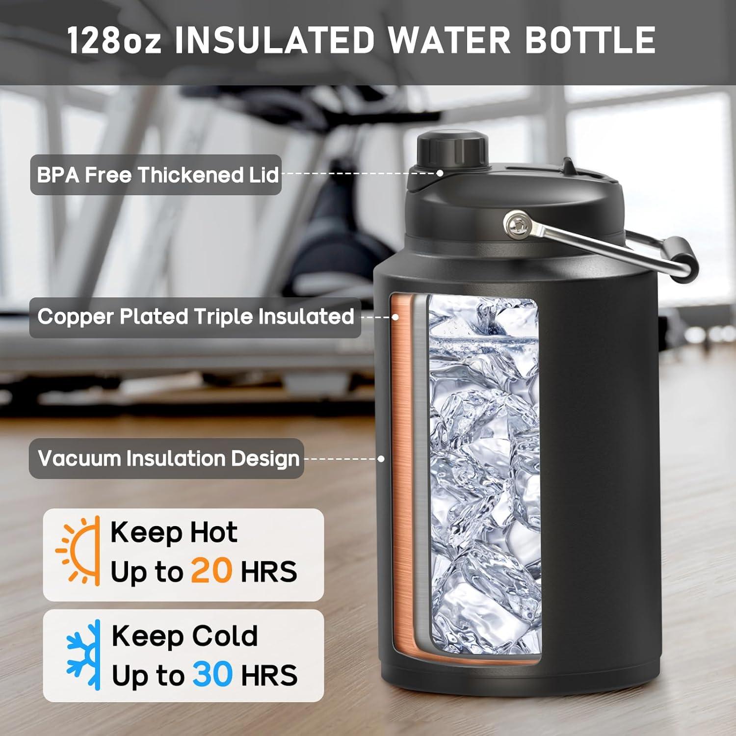 Jarra de Agua Cafezi 3.79L Tapa 2-en-1 Aislada