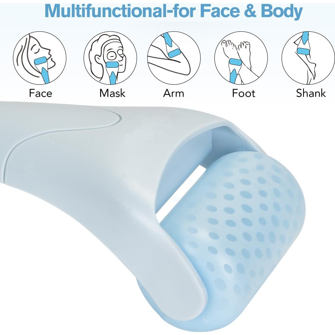 Rodillo de Hielo Fronnor para Cara y Ojos - Azul Humo