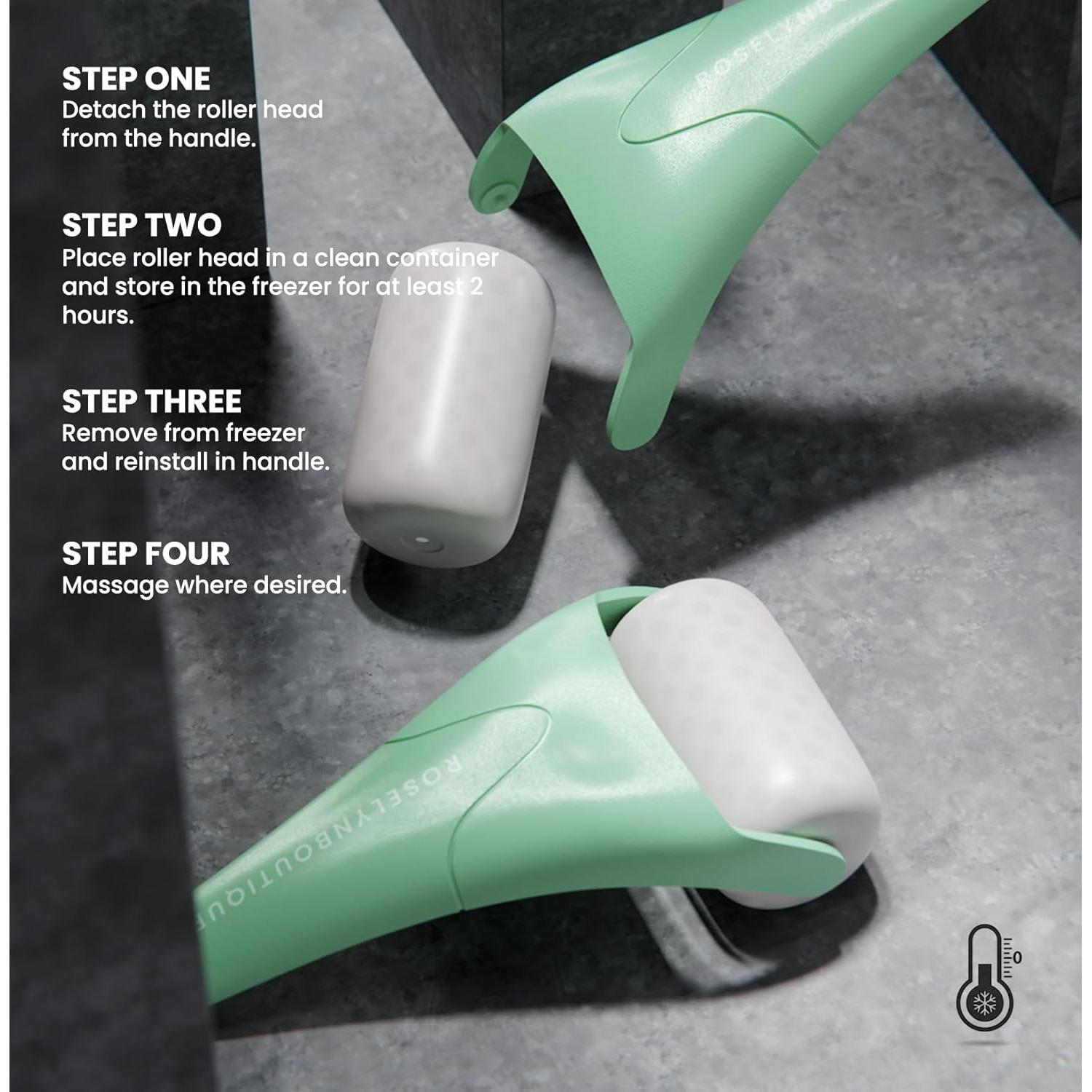 Rodillo de Hielo RoselynBoutique para Arrugas y Masaje Facial