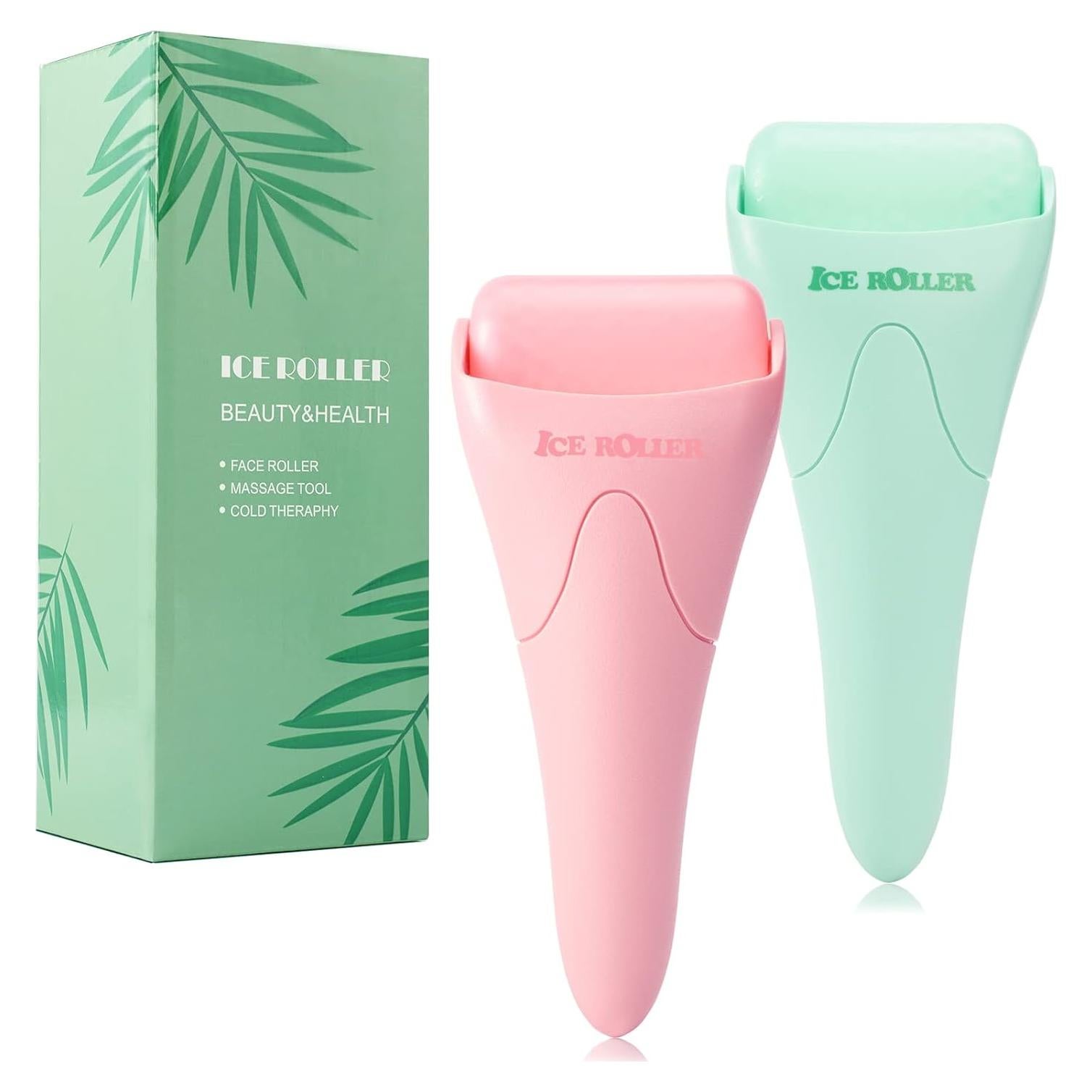 Rodillo de Hielo Wonderwin 2 Piezas para Masaje Facial