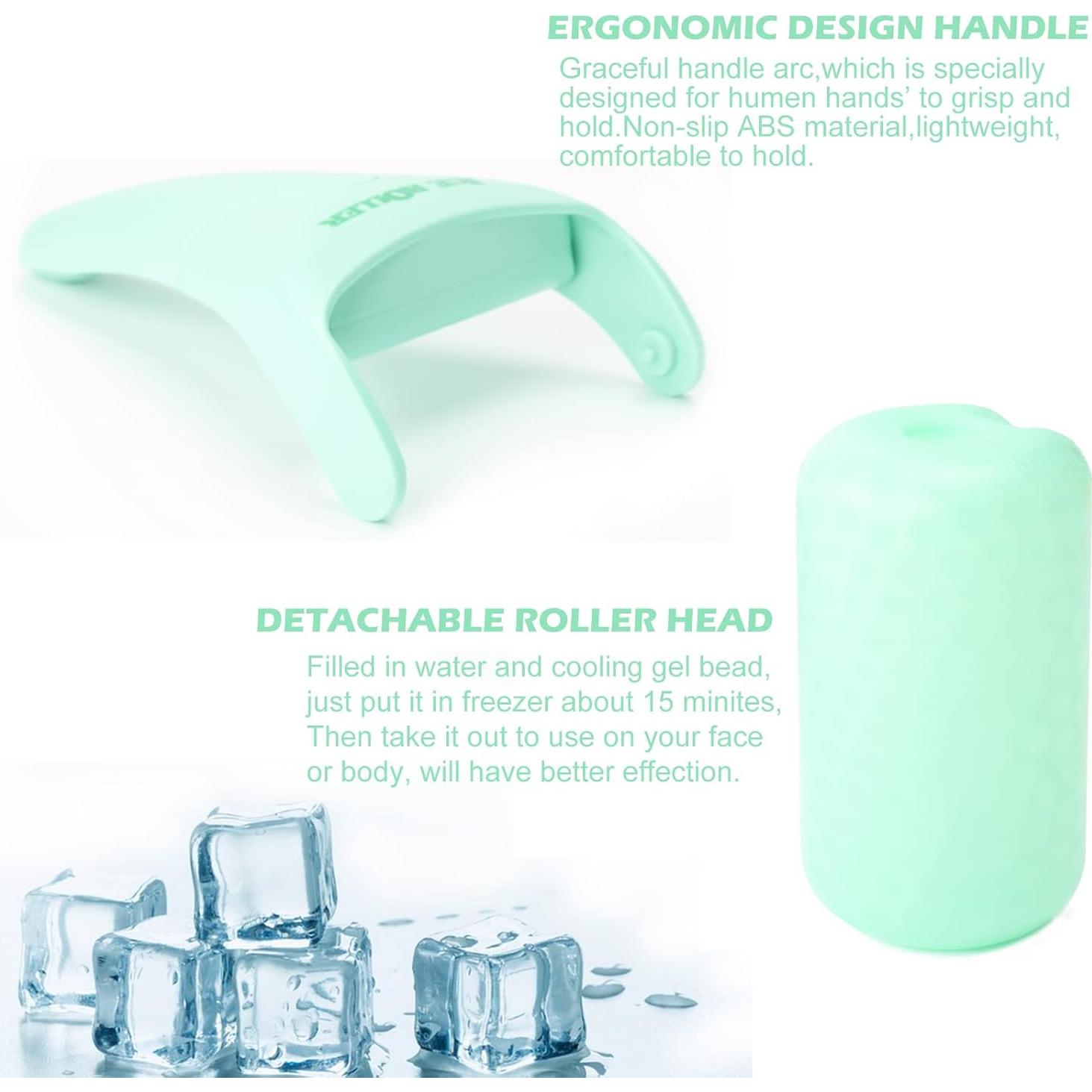 Rodillo de Hielo Wonderwin 2 Piezas para Masaje Facial