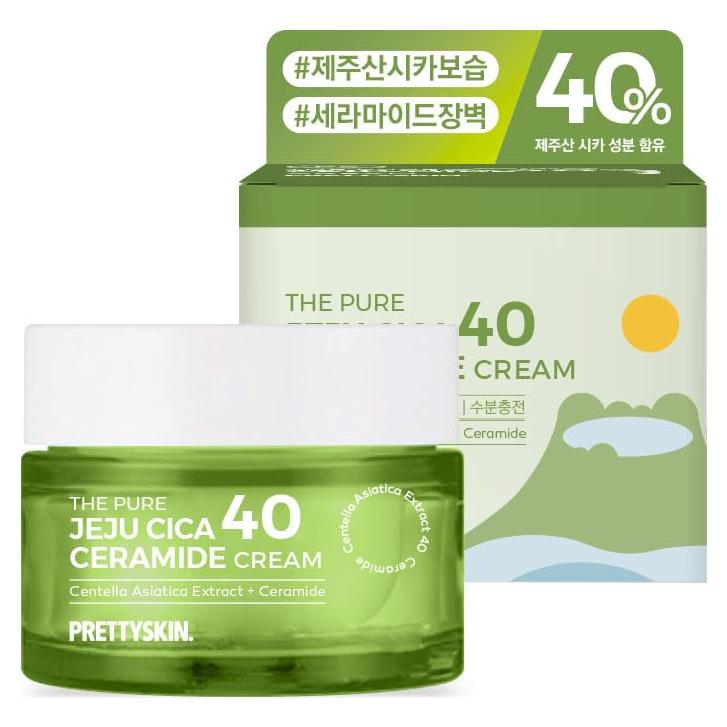 Crema en Gel Hidratante Facial Prettyskin 40% Centella Asiática 51ml