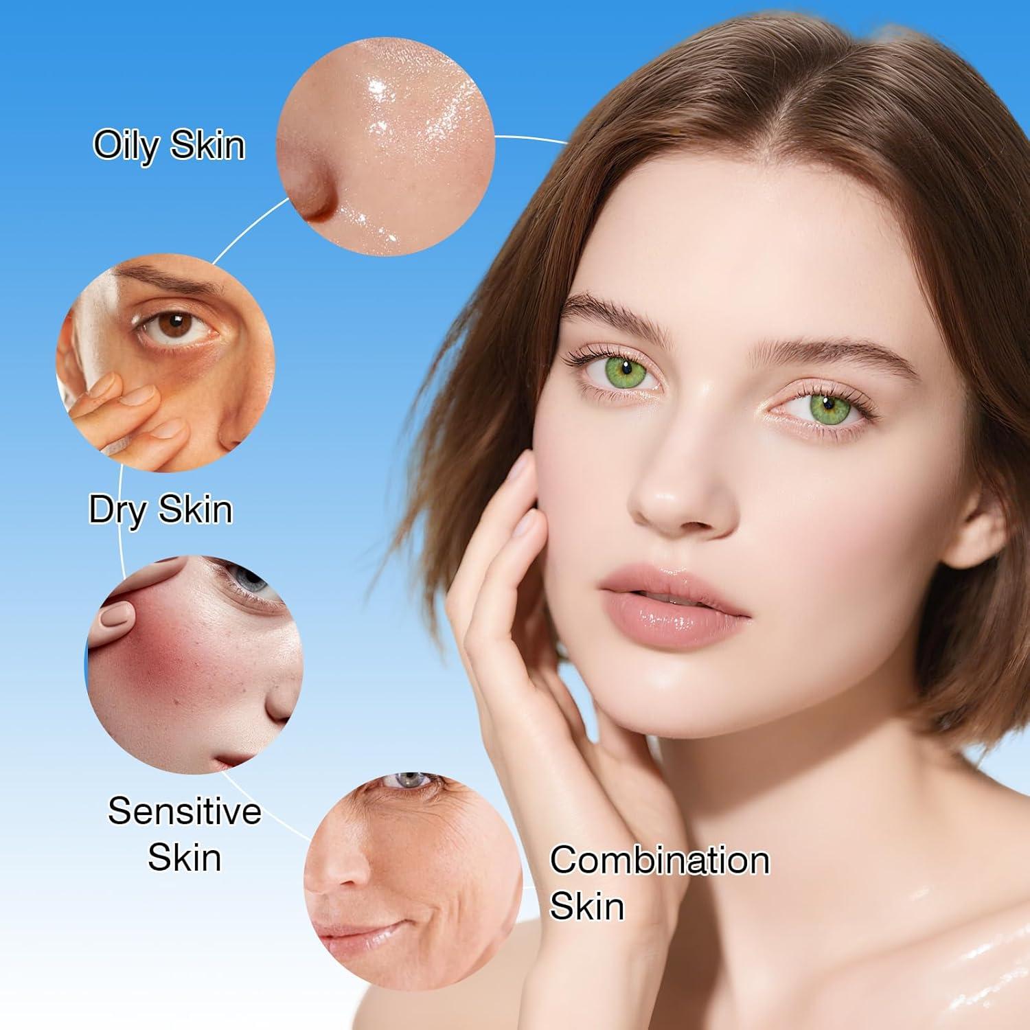 Kit de Cuidado de Piel BIYING con Colágeno y Retinol 4 Piezas