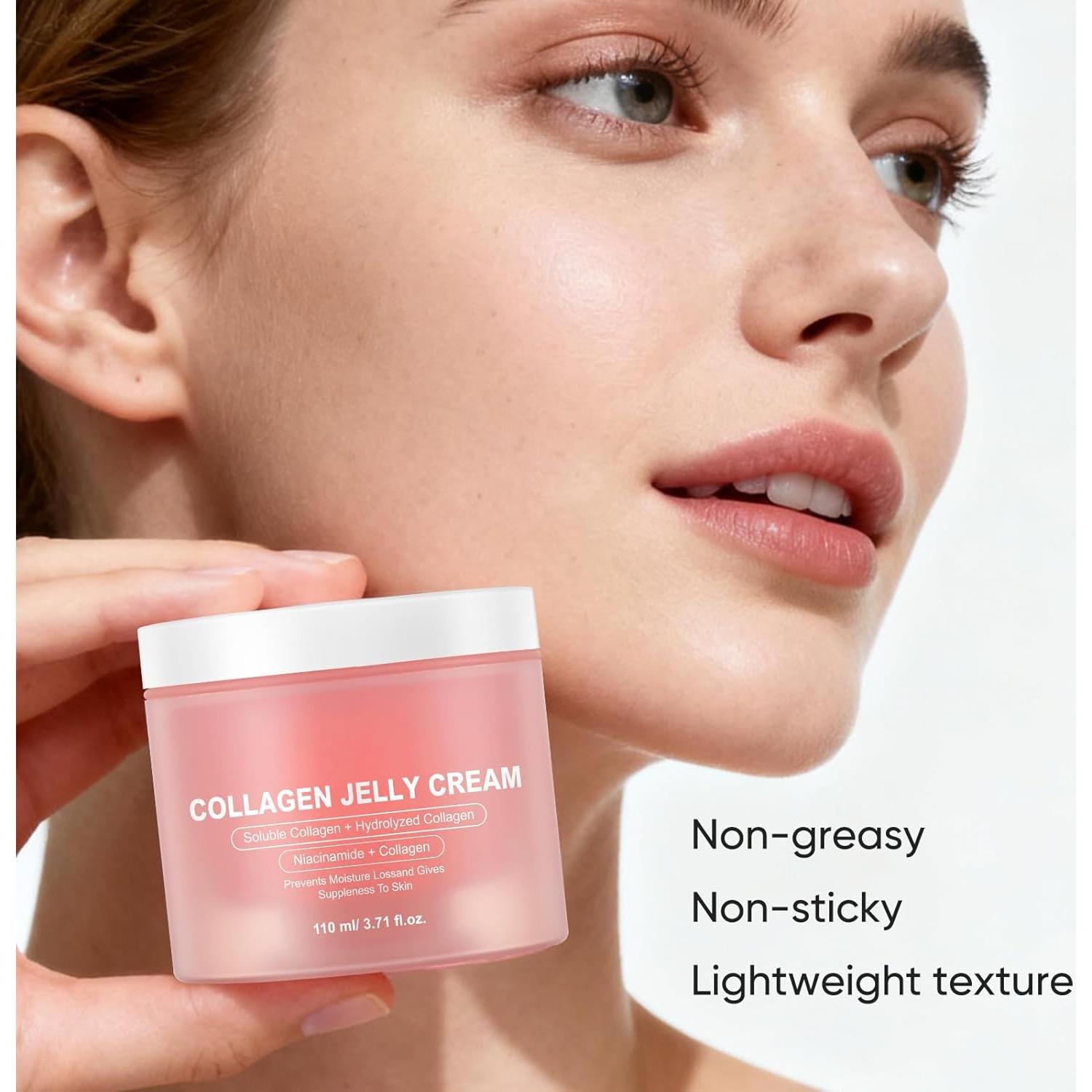 Crema de Gel Hidratante Facial Colágeno 110ml - No Graso