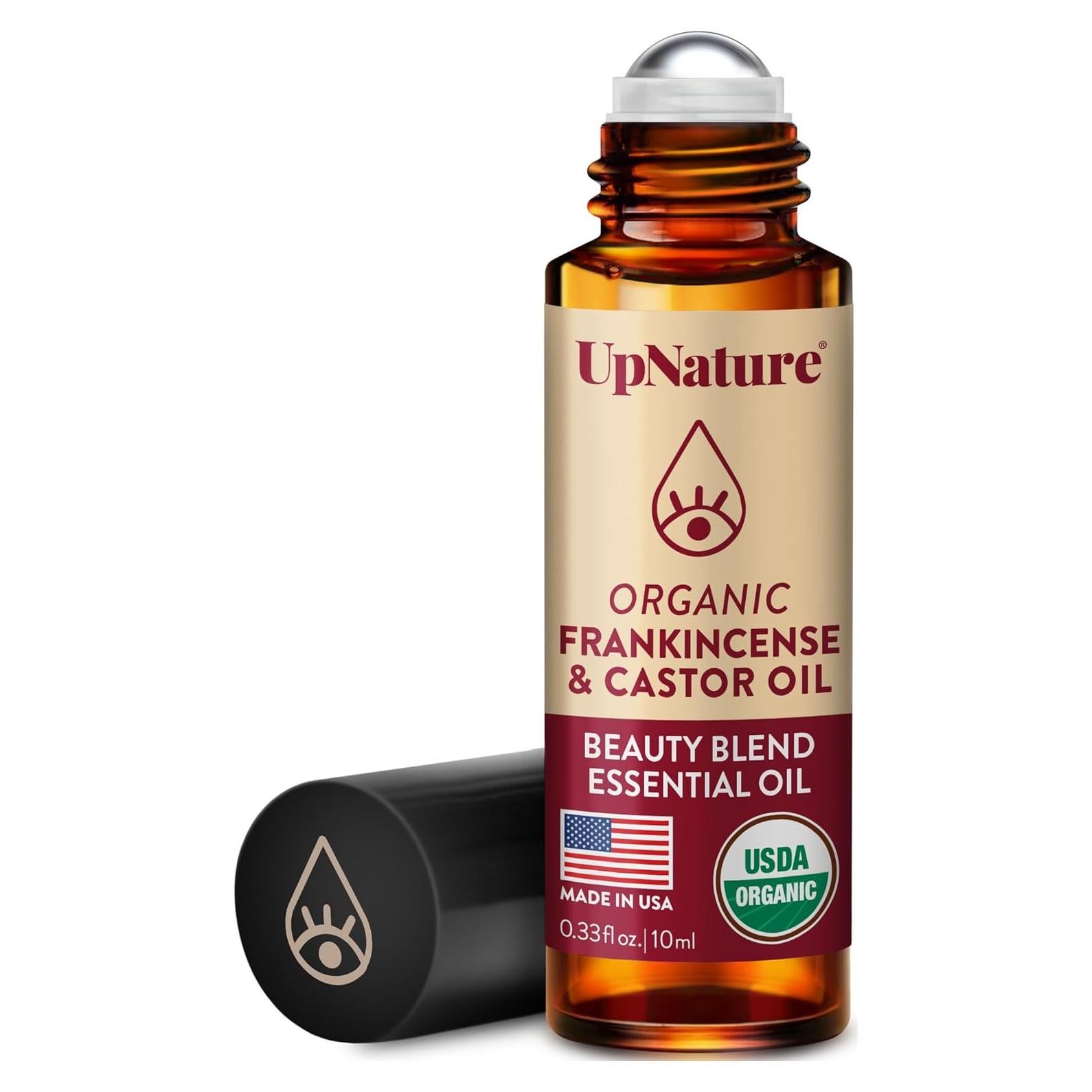 Rodillo de Aceite Esencial UpNature 9.73 ml - Ricino e Incienso