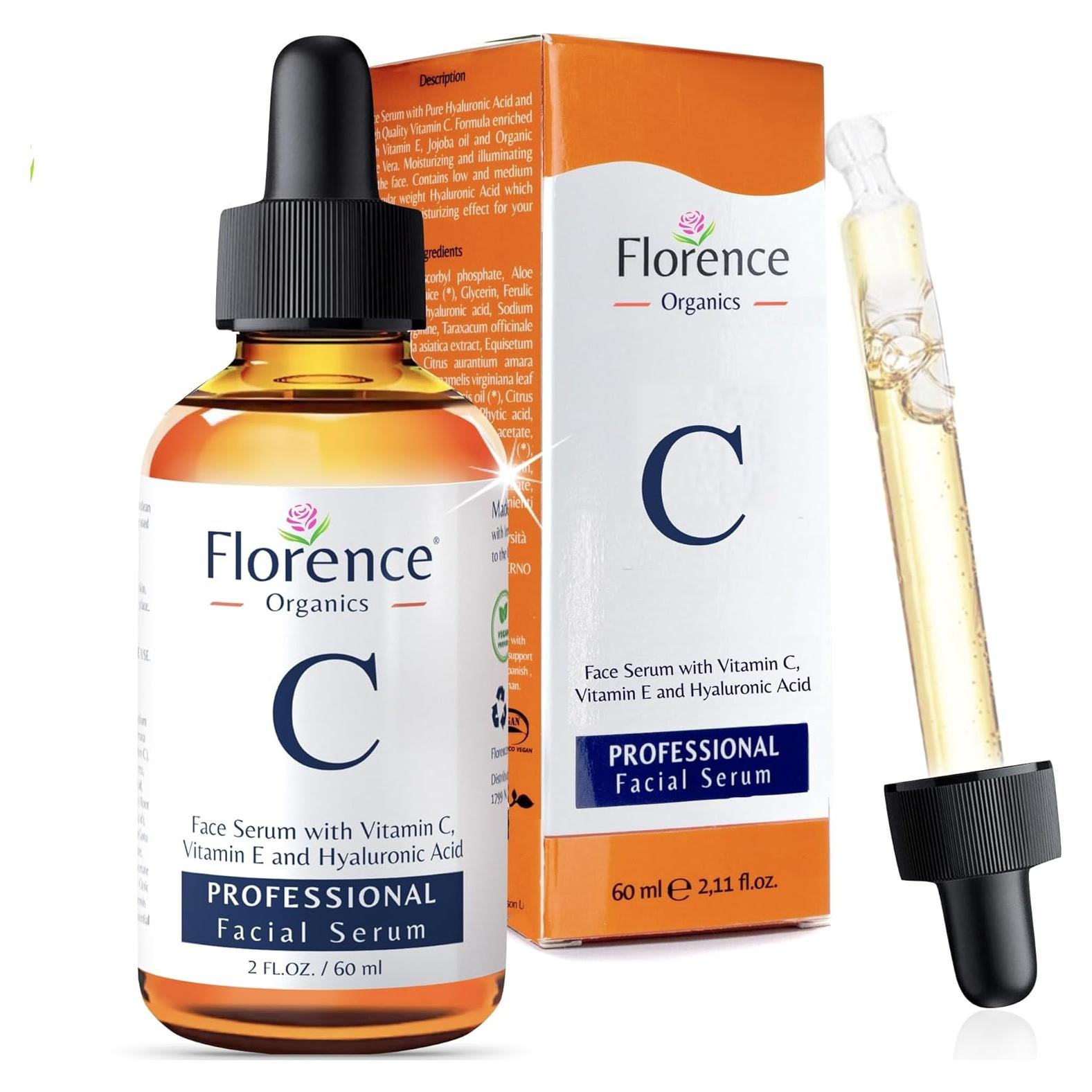 Suero Facial Antienvejecimiento Vitamina C Florence 60 ml