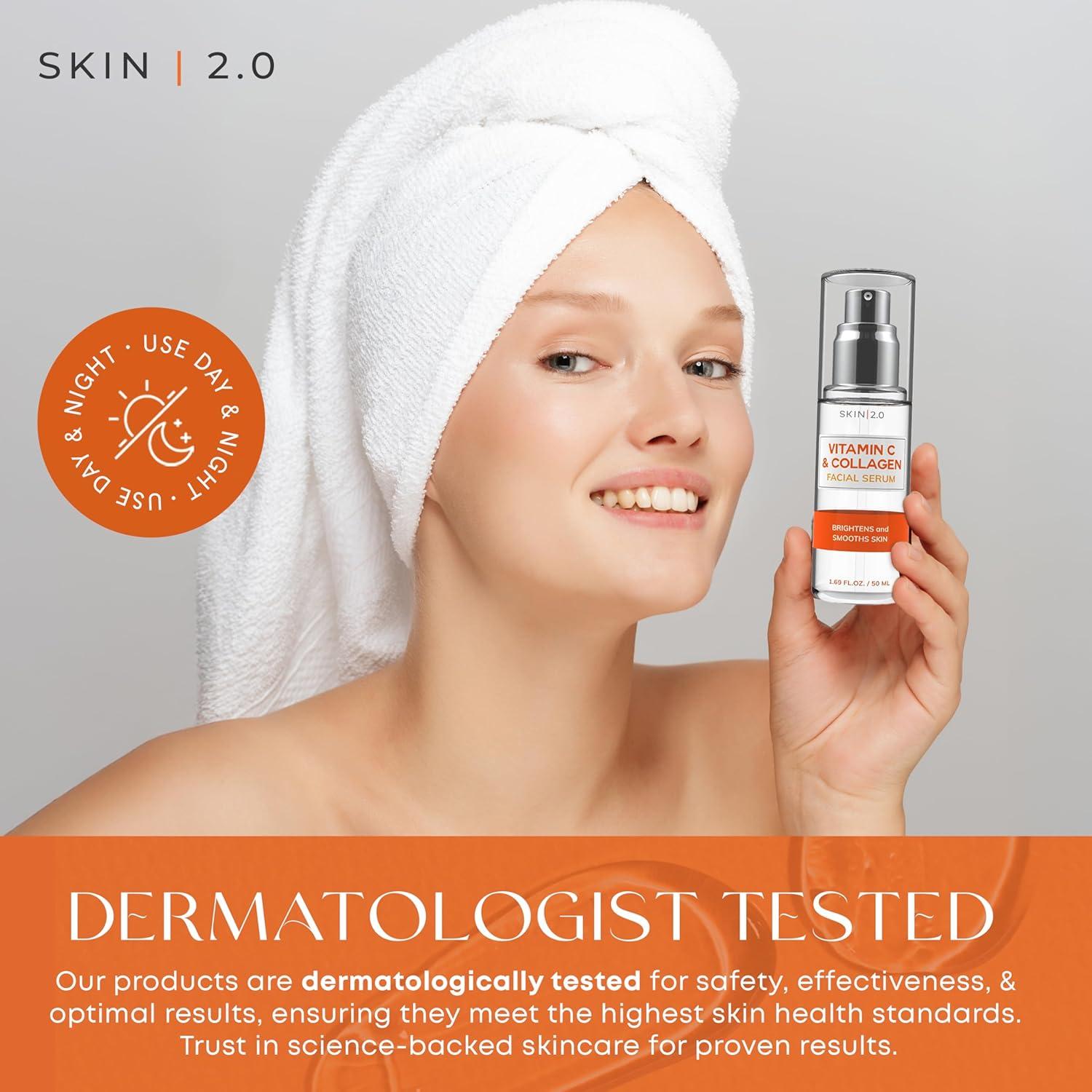 Suero Facial Skin 2.0 Vitamina C y Colágeno 50 ml