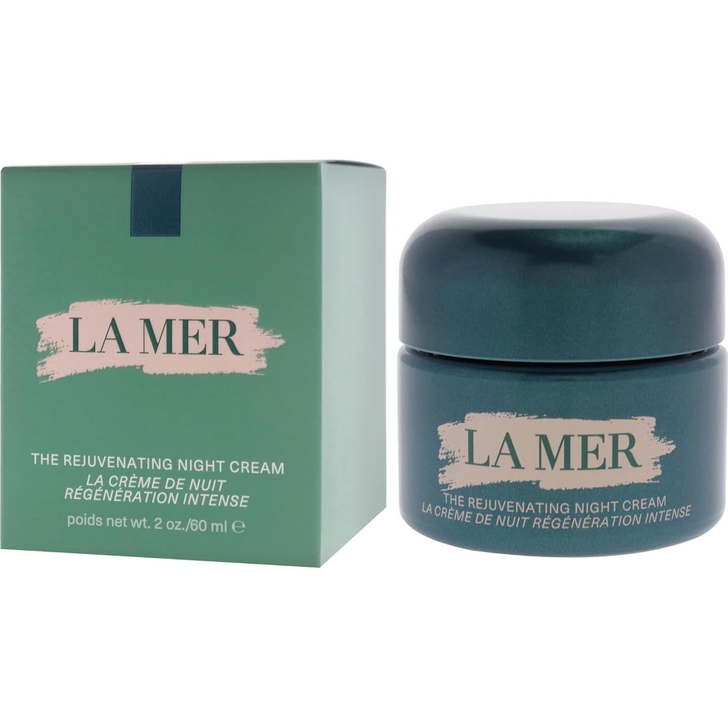 Crema Nocturna Rejuvenecedora La Mer 60 ml - Hidratante Antienvejecimiento
