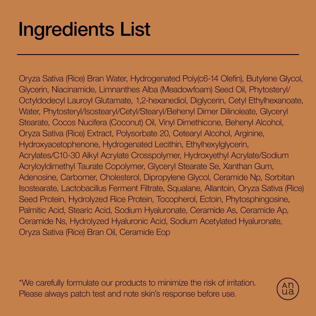 Leche Hidratante Intensiva ANUA Rice 150ml - Piel Radiante