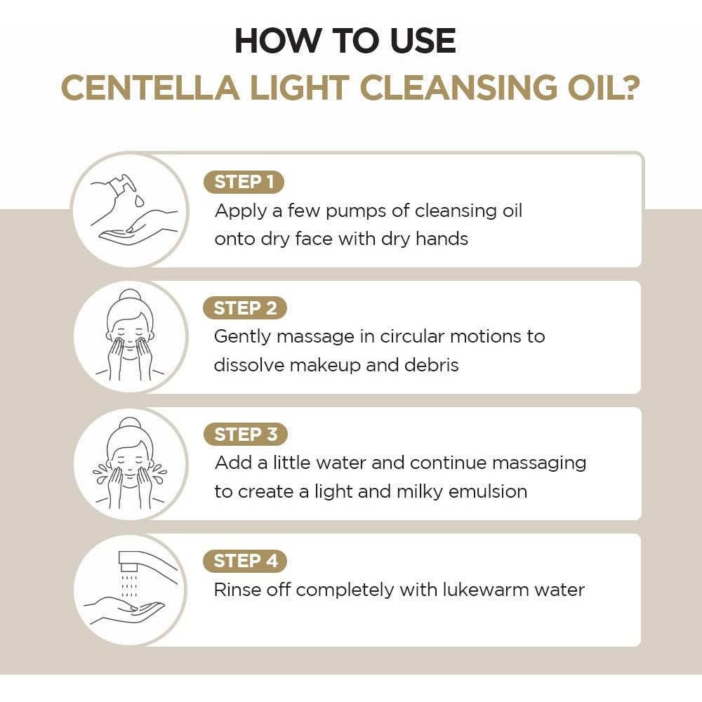 SKIN1004 Aceite Limpiador Centella Madagascar 200ml Suave