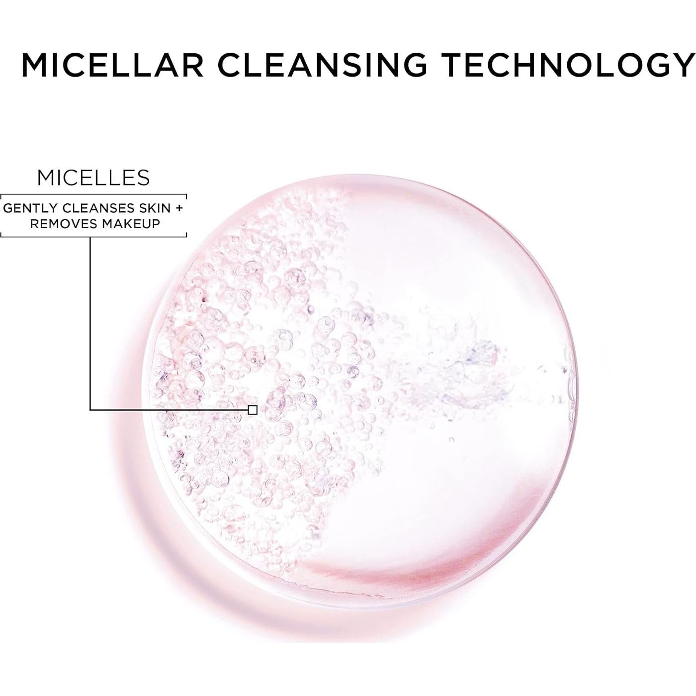 Agua Micelar Garnier 400ml, Limpiador Facial Vegano, 2 Unidades