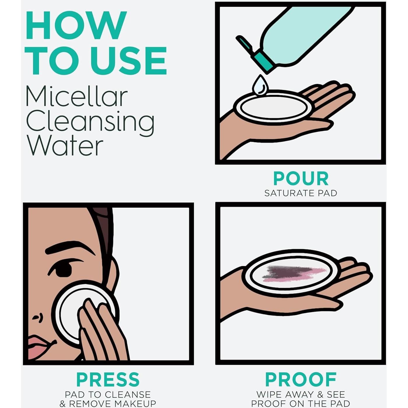 Agua Micelar Garnier 400ml con Ácido Hialurónico - Limpiador Facial