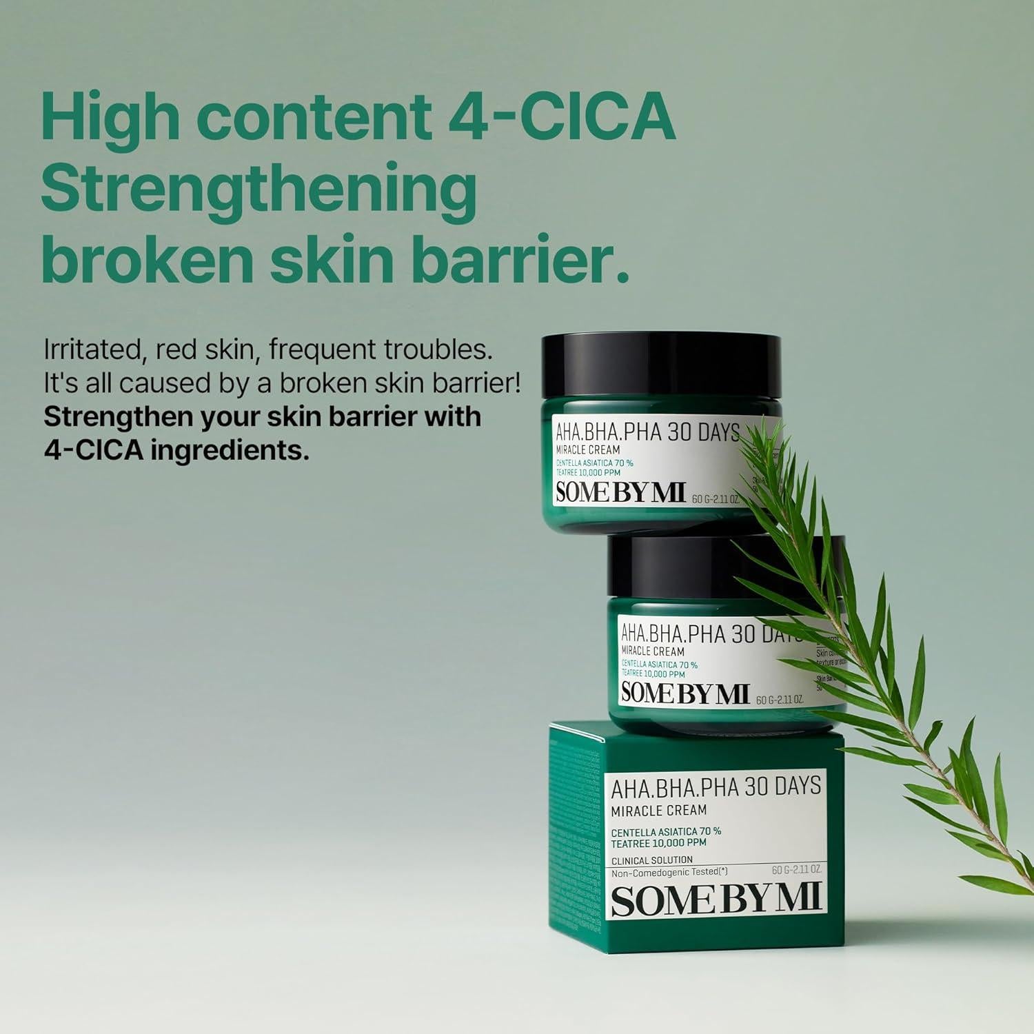 Crema Facial SOME BY MI AHA BHA PHA 60ml Hidratante Suave