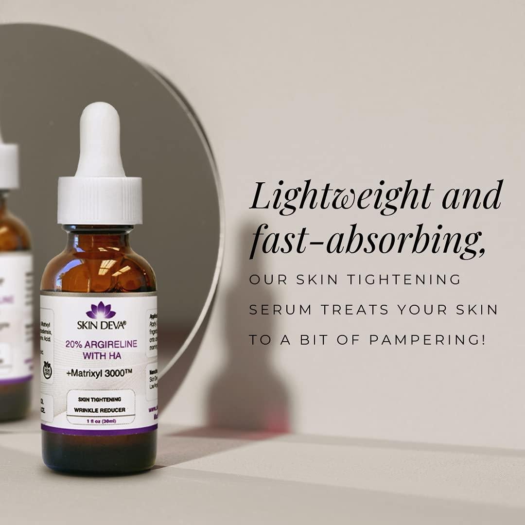 Suero Antienvejecimiento SKIN DEVA 20% Argireline y Ácido Hialurónico